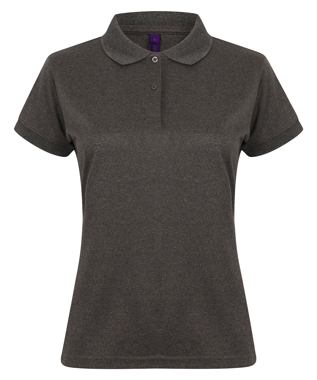 Women's Coolplus� polo shirt - S - Heather Charcoal