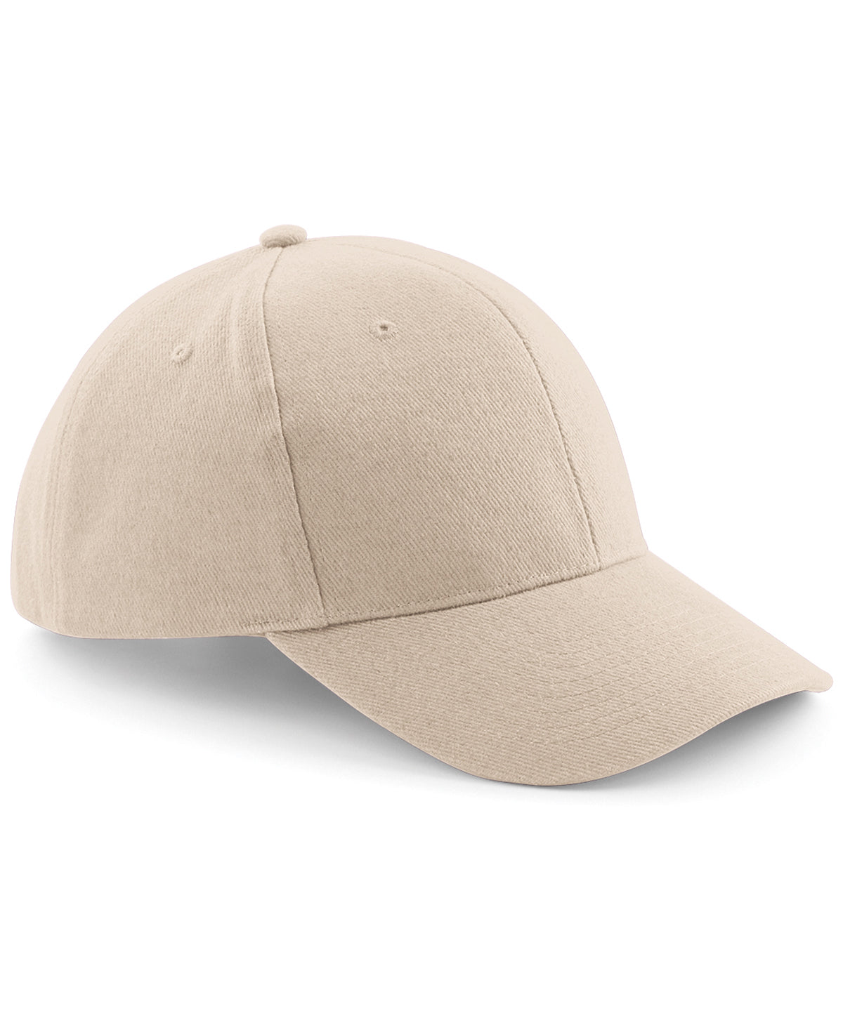Pro-style heavy brushed cotton cap - One size fits all, classic and durable design White