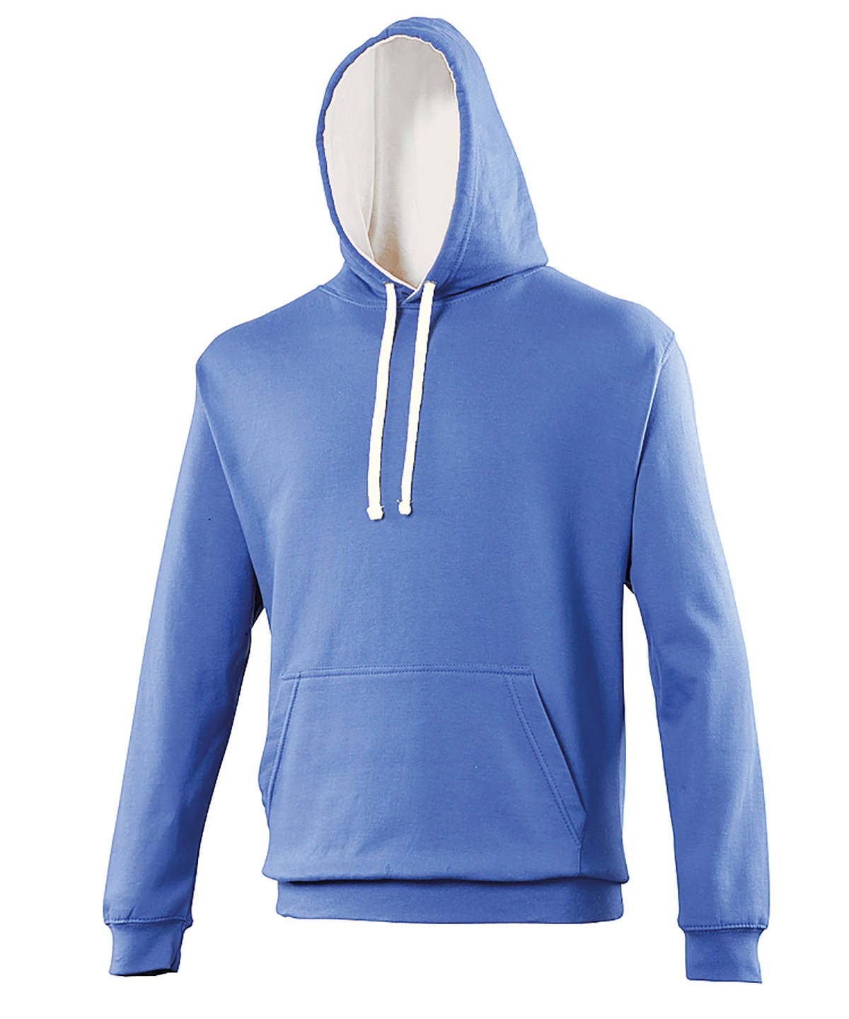 Varsity hoodie unisex classic collegiate pullover with ribbed cuffs and kangaroo pocket