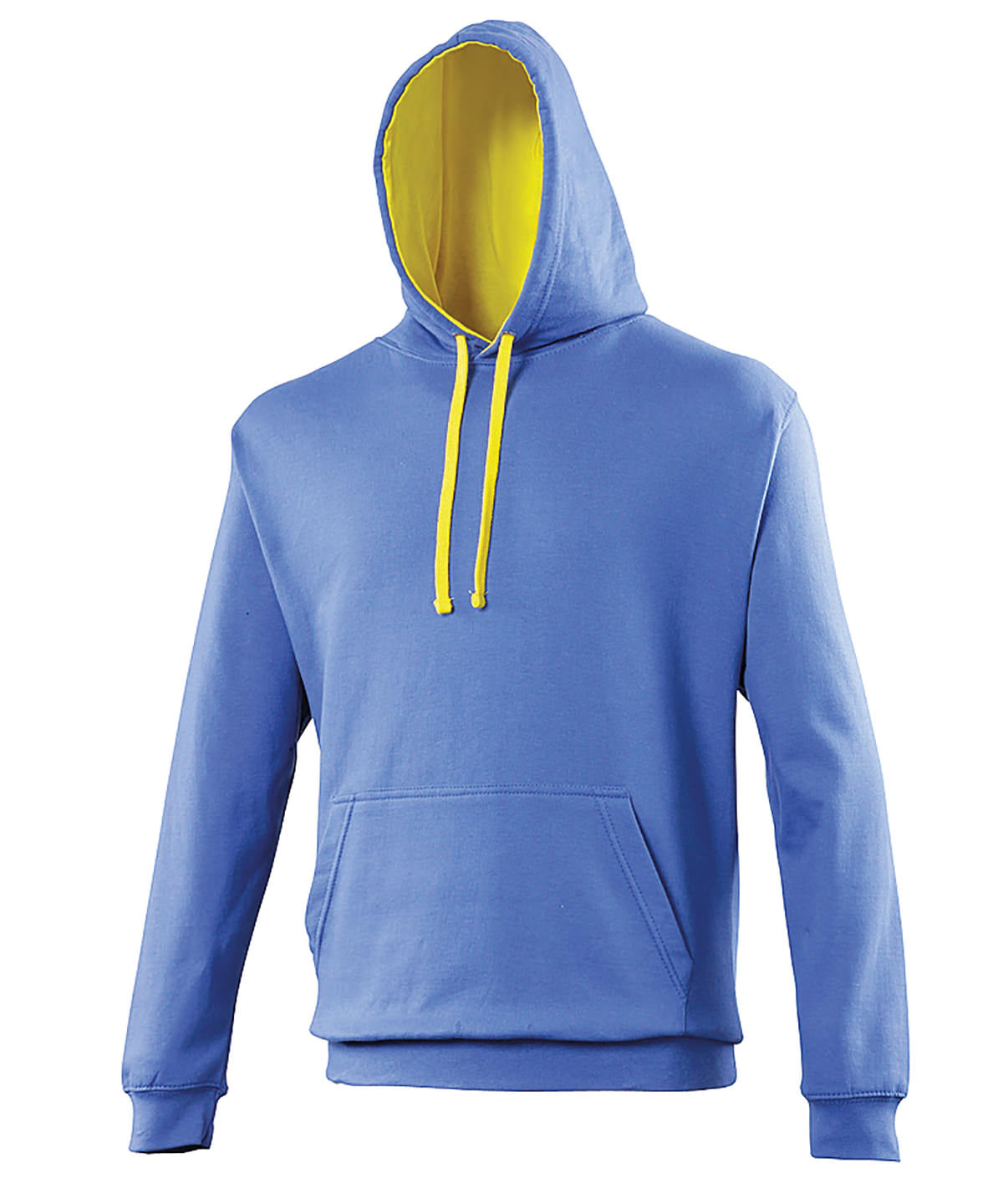 Varsity hoodie unisex classic collegiate pullover with ribbed cuffs and kangaroo pocket