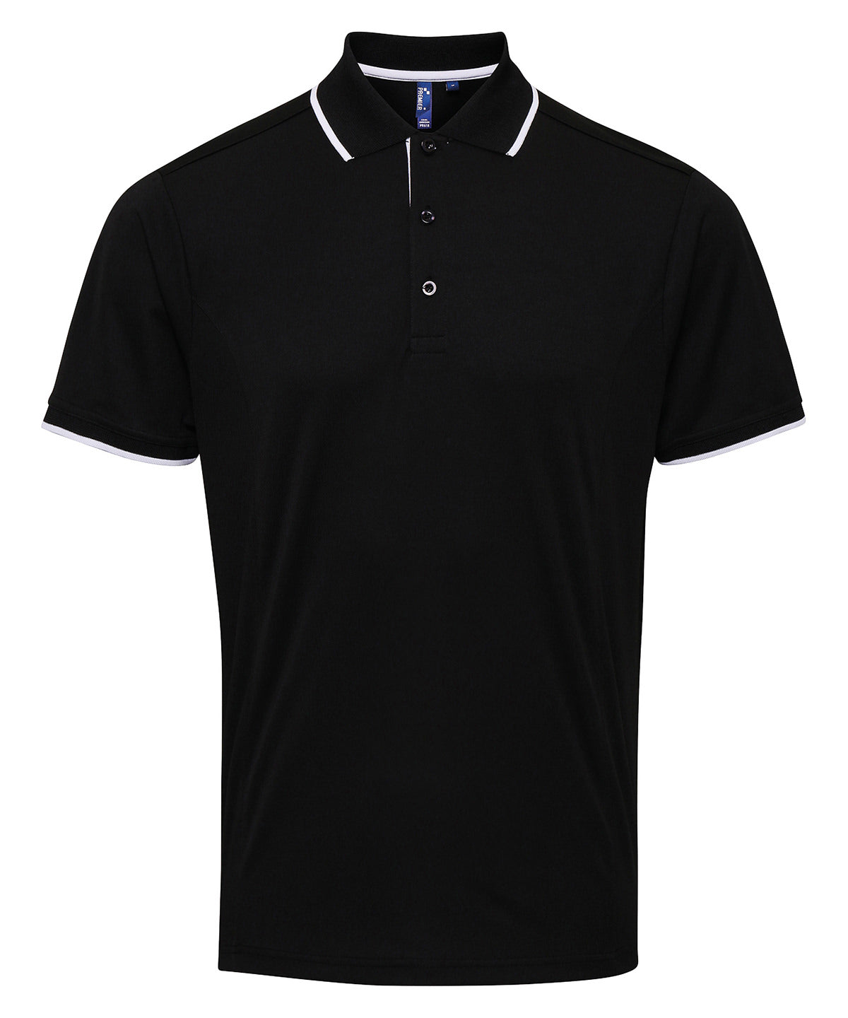 Contrast Coolchecker® Polo Shirt with Contrast Detailing in Multiple Sizes and Colors