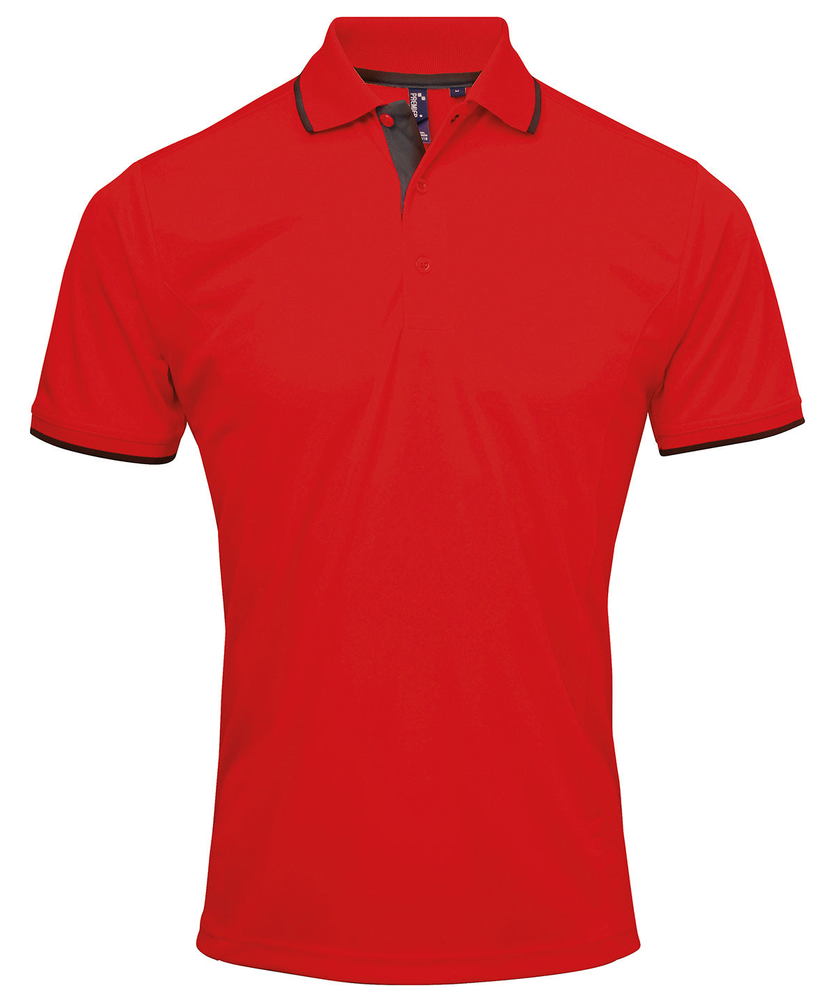 Contrast Coolchecker® Polo Shirt with Contrast Detailing in Various Sizes and Colors