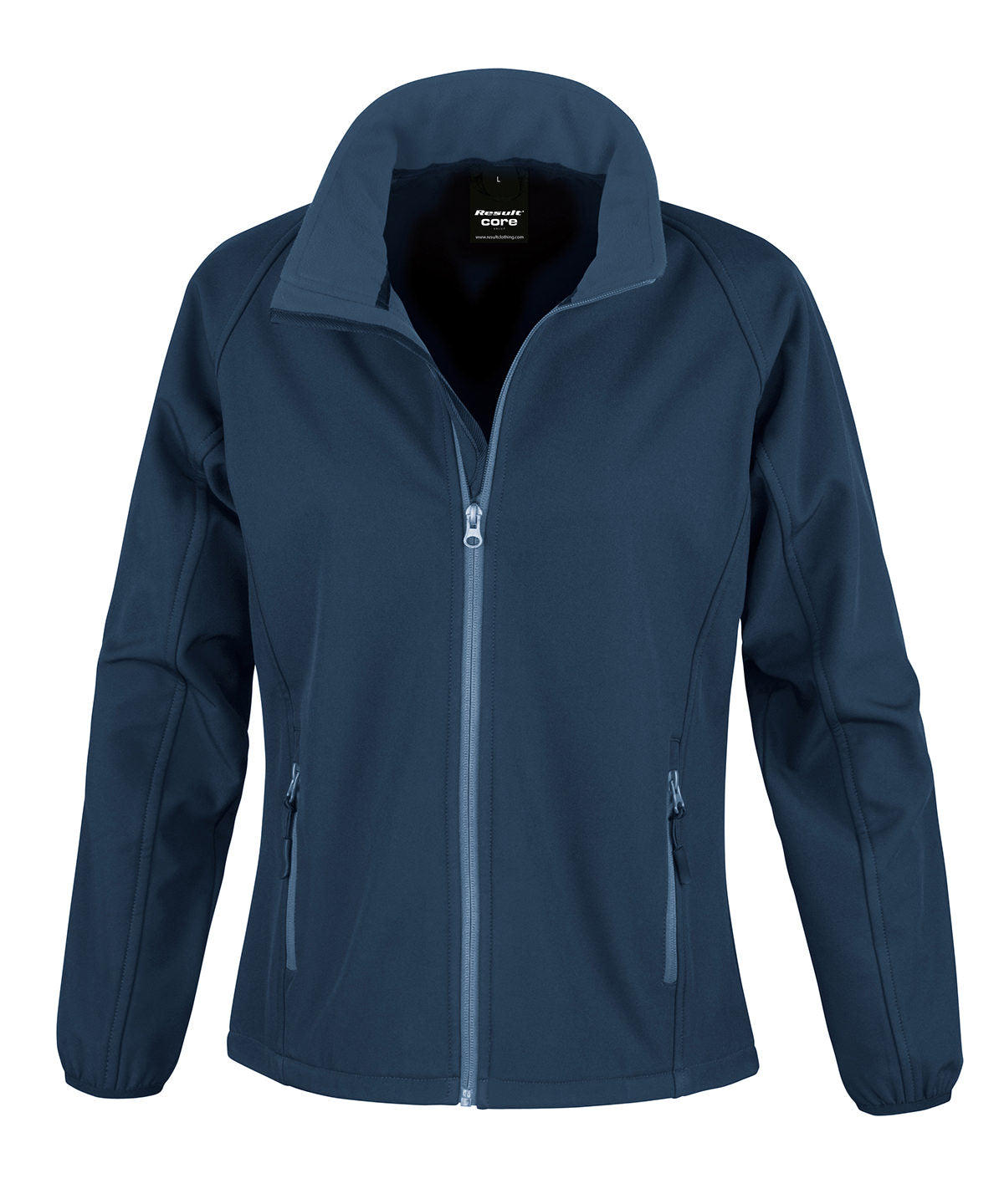 Women's Core Printable Softshell Jacket – Lightweight, Durable Outerwear for All Seasons