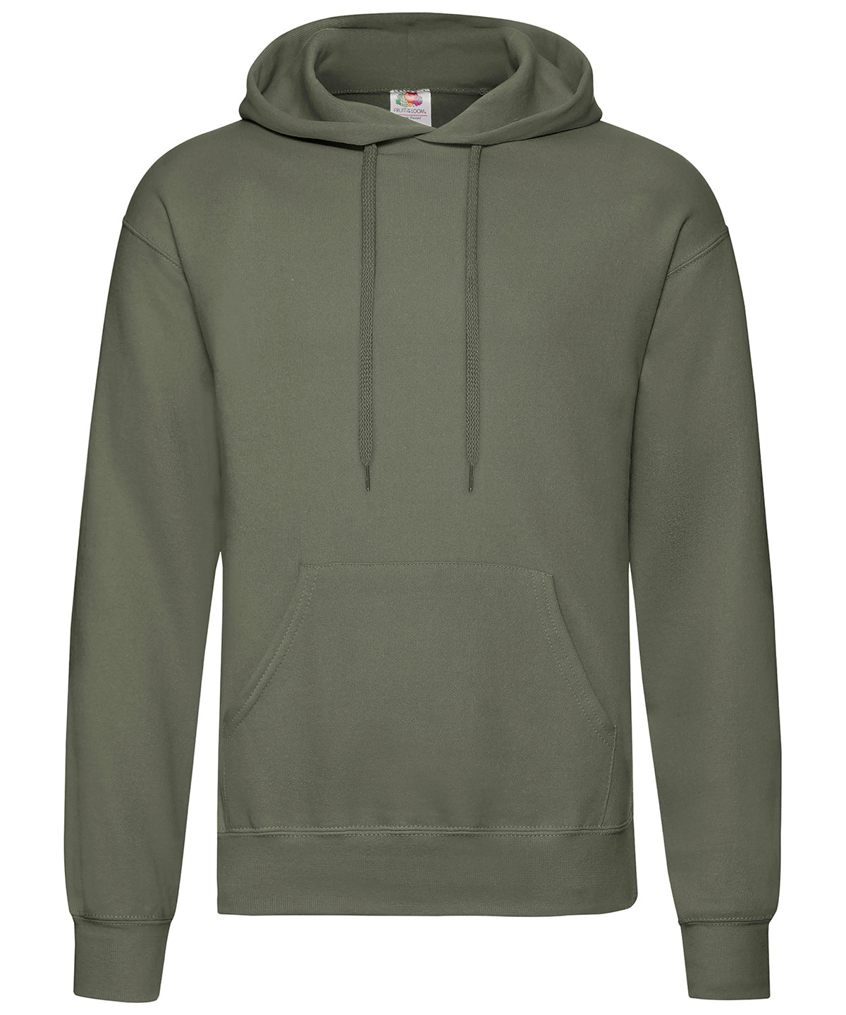 Classic 80/20 hooded sweatshirt - M - Classic Olive*