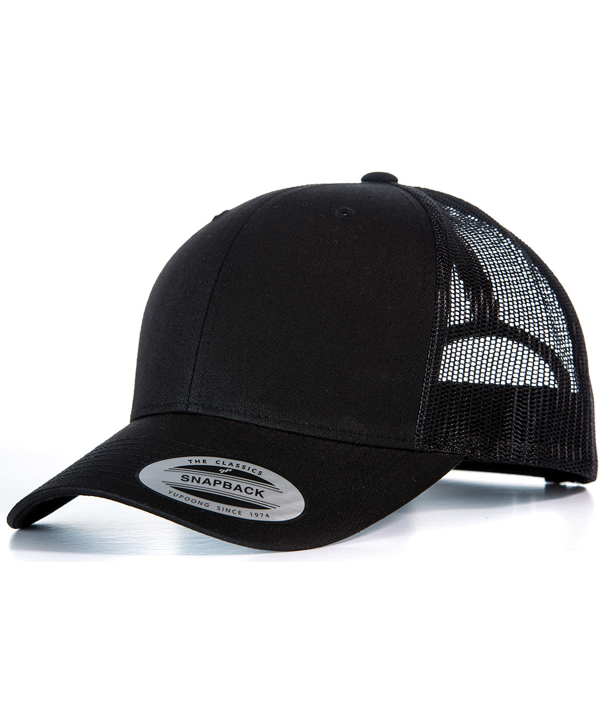 Retro trucker cap (6606) - classic mesh-back hat for everyday casual wear