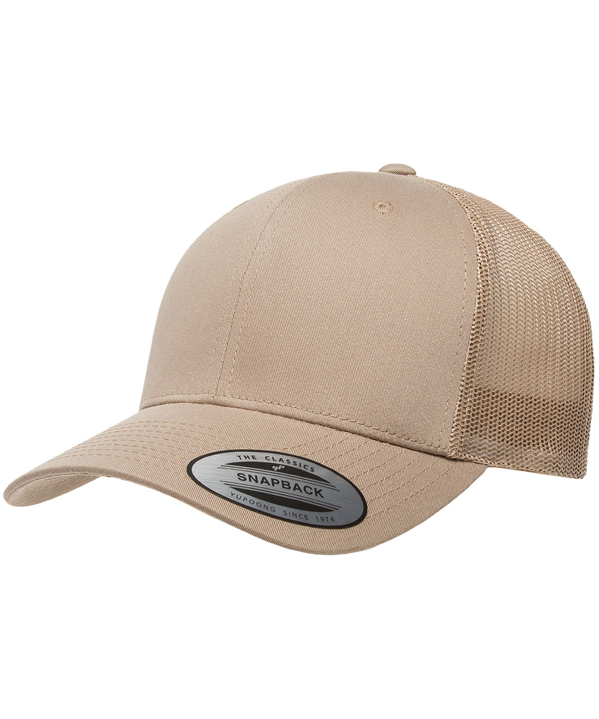 Retro trucker cap (6606) - classic mesh-back hat for everyday casual wear