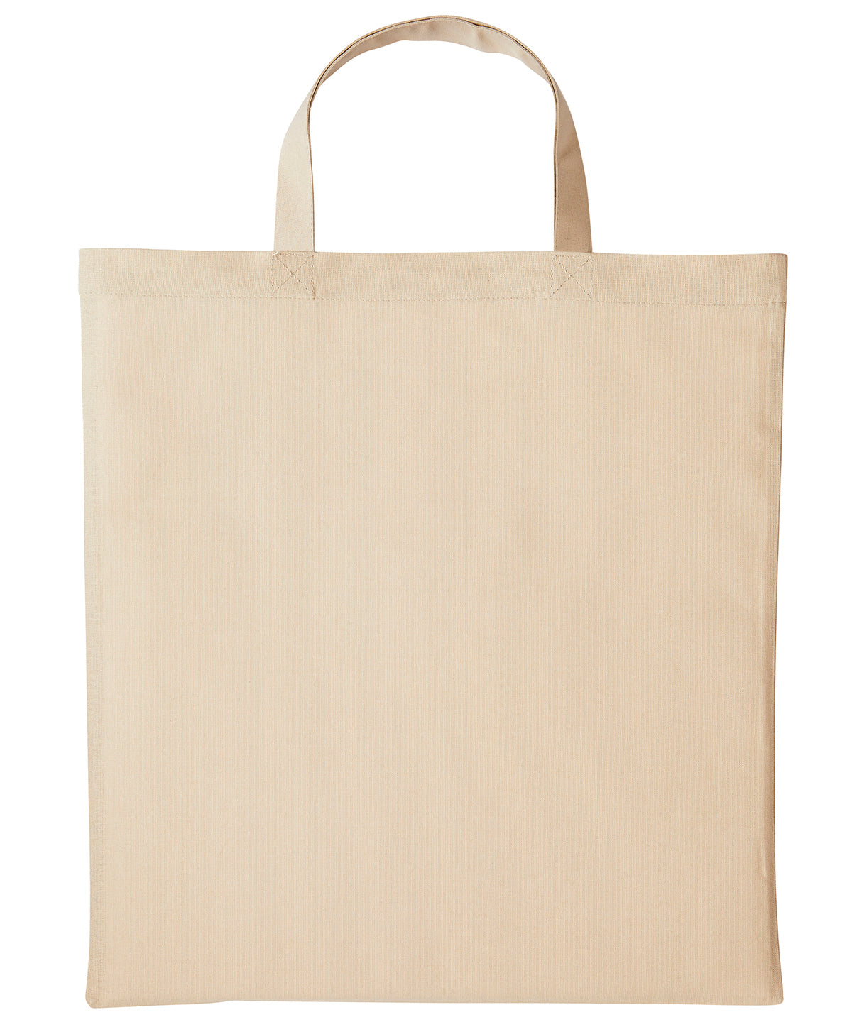 Cotton shopper short handle collection – lightweight cotton tote for everyday use
