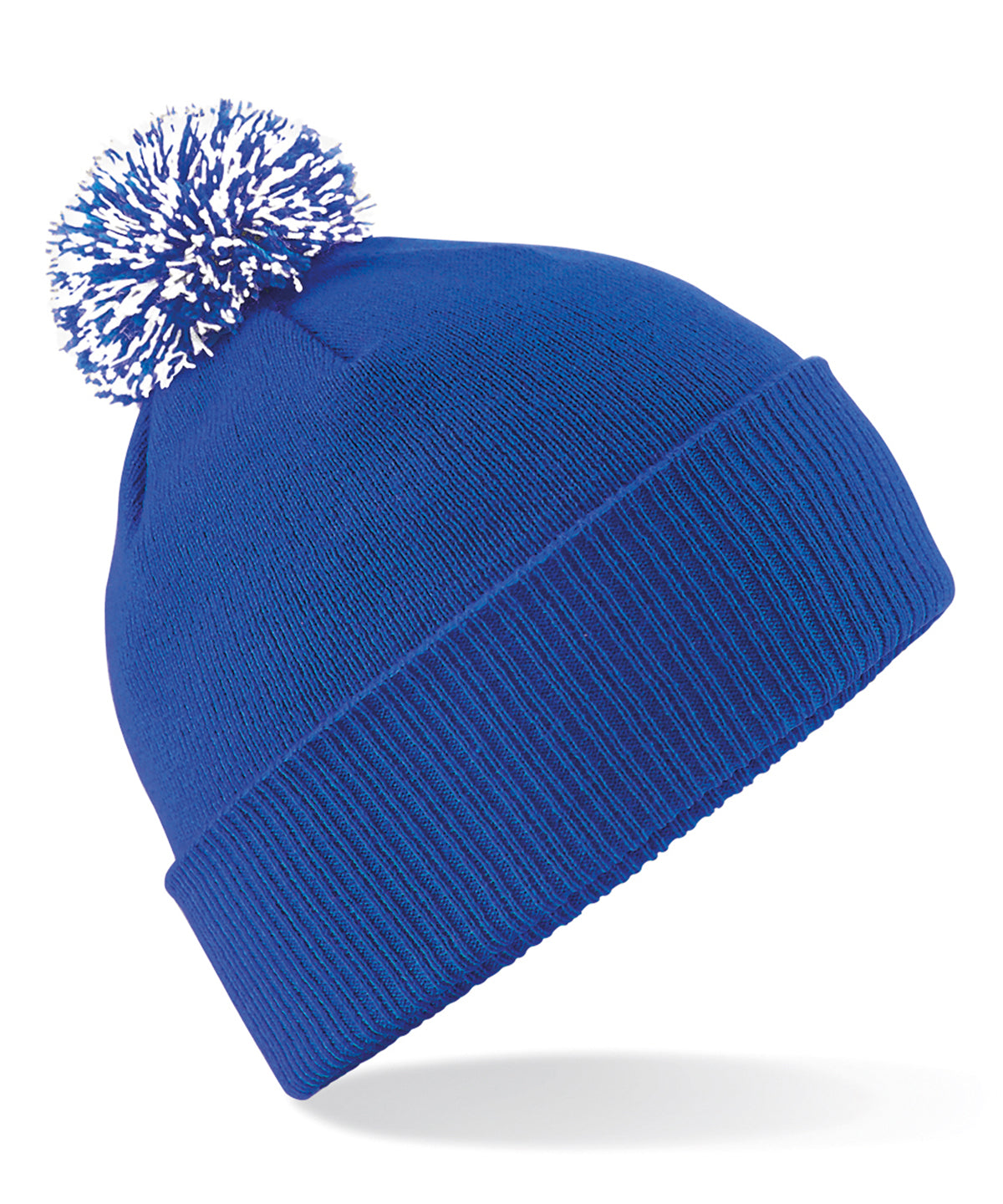 Snowstar� beanie - One size - Classic and versatile knit hat collection Sky Blue/White