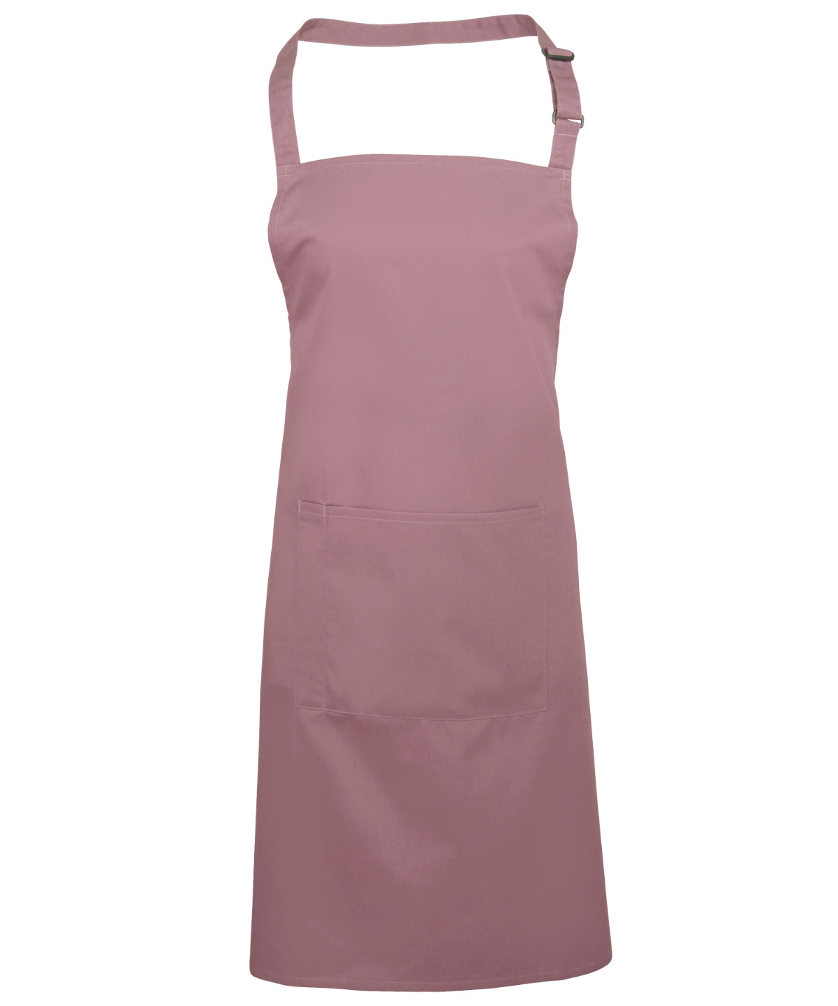 Colours bib apron with pocket - One size - Durable cotton blend kitchen and catering apron