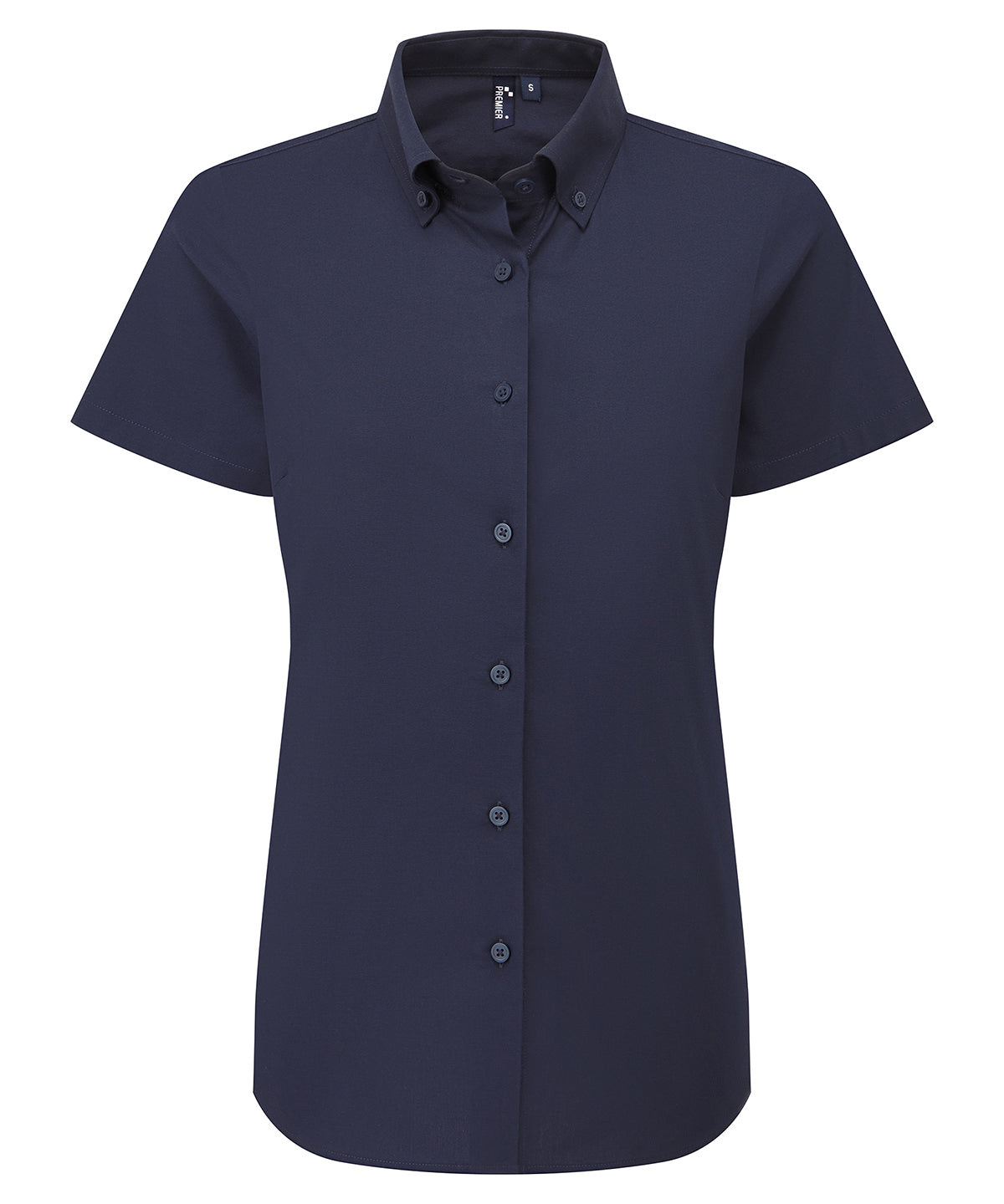 Women’s ‘Supreme’ Oxford Short Sleeve Shirt in Classic Fit and Premium Fabric