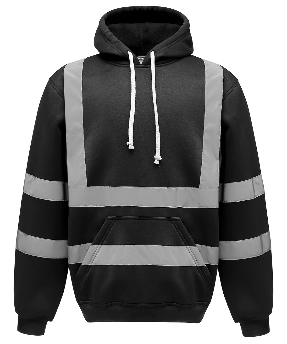 Hi-vis pull-over hoodie (HVK05) - High Visibility Workwear Pullover Hoodie