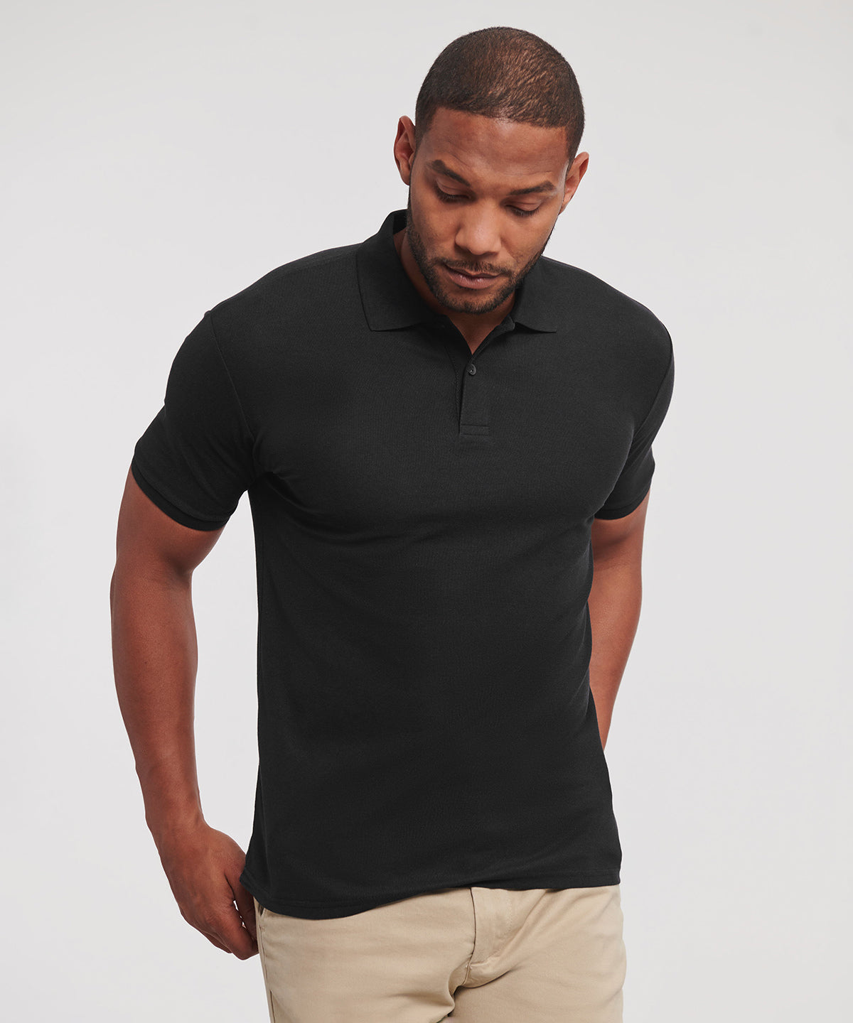 Authentic eco polo - XS - Black