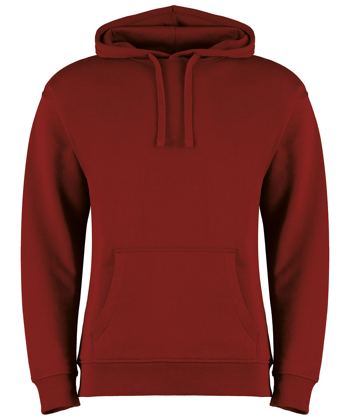 Regular fit hoodie - XL - Burgundy
