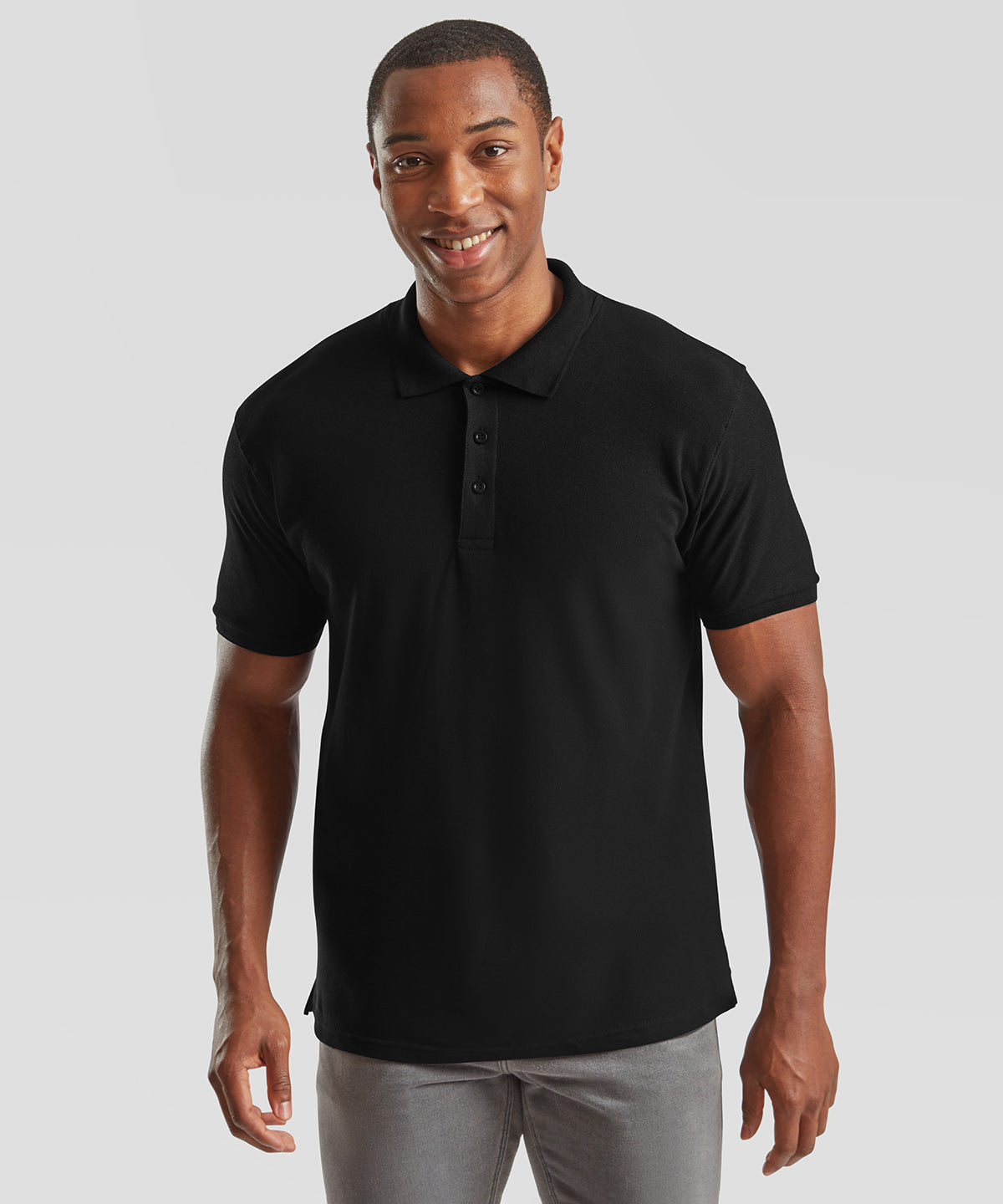 Premium polo - XL - Black
