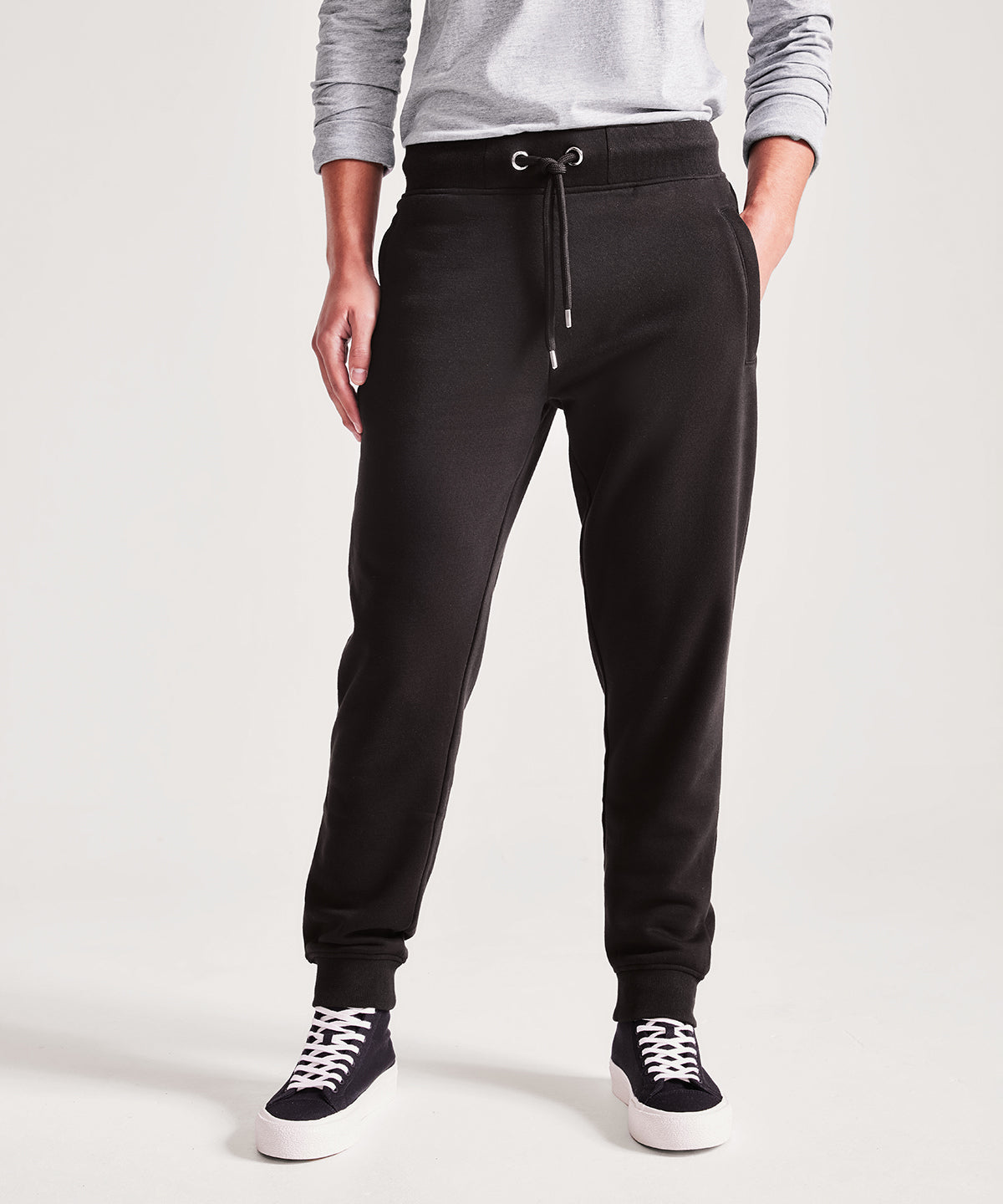 Anthem Jog Pants in Navy, Grey Marl, and Black � Comfortable Athletic Wear for All Sizes Navy / XL