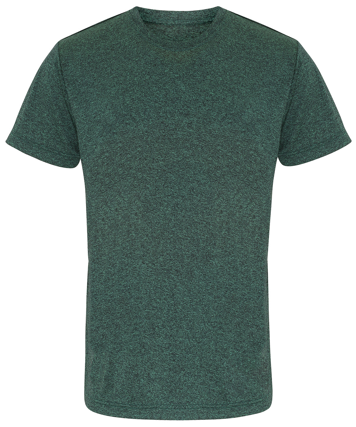 TriDri� performance t-shirt - XL - Forest Green/ Black Melange