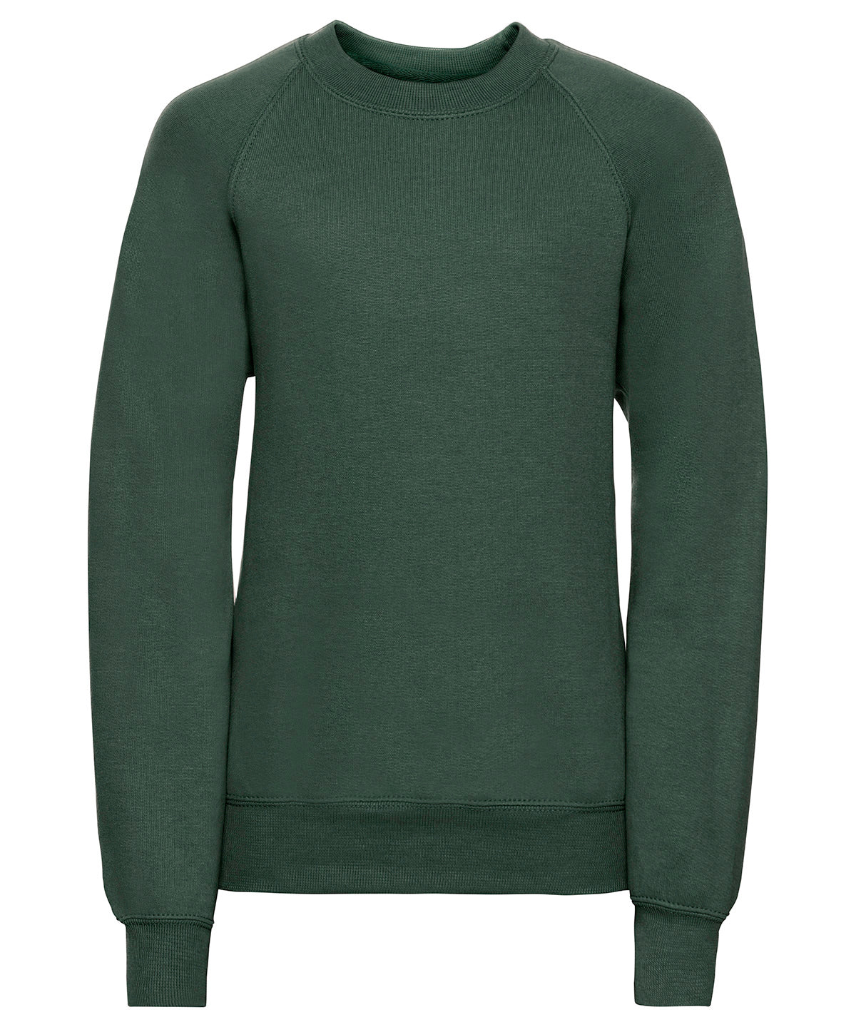 Kids raglan sleeve sweatshirt for children in multiple sizes and colors