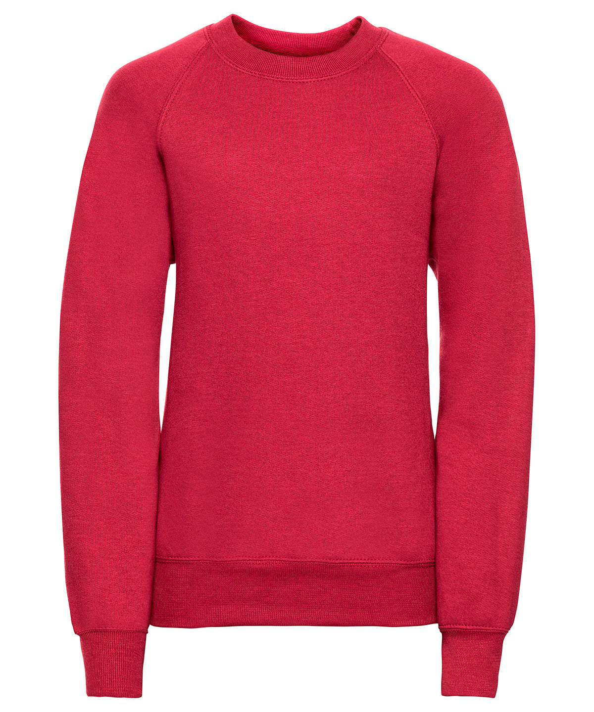 Kids raglan sleeve sweatshirt for children in multiple sizes and colors