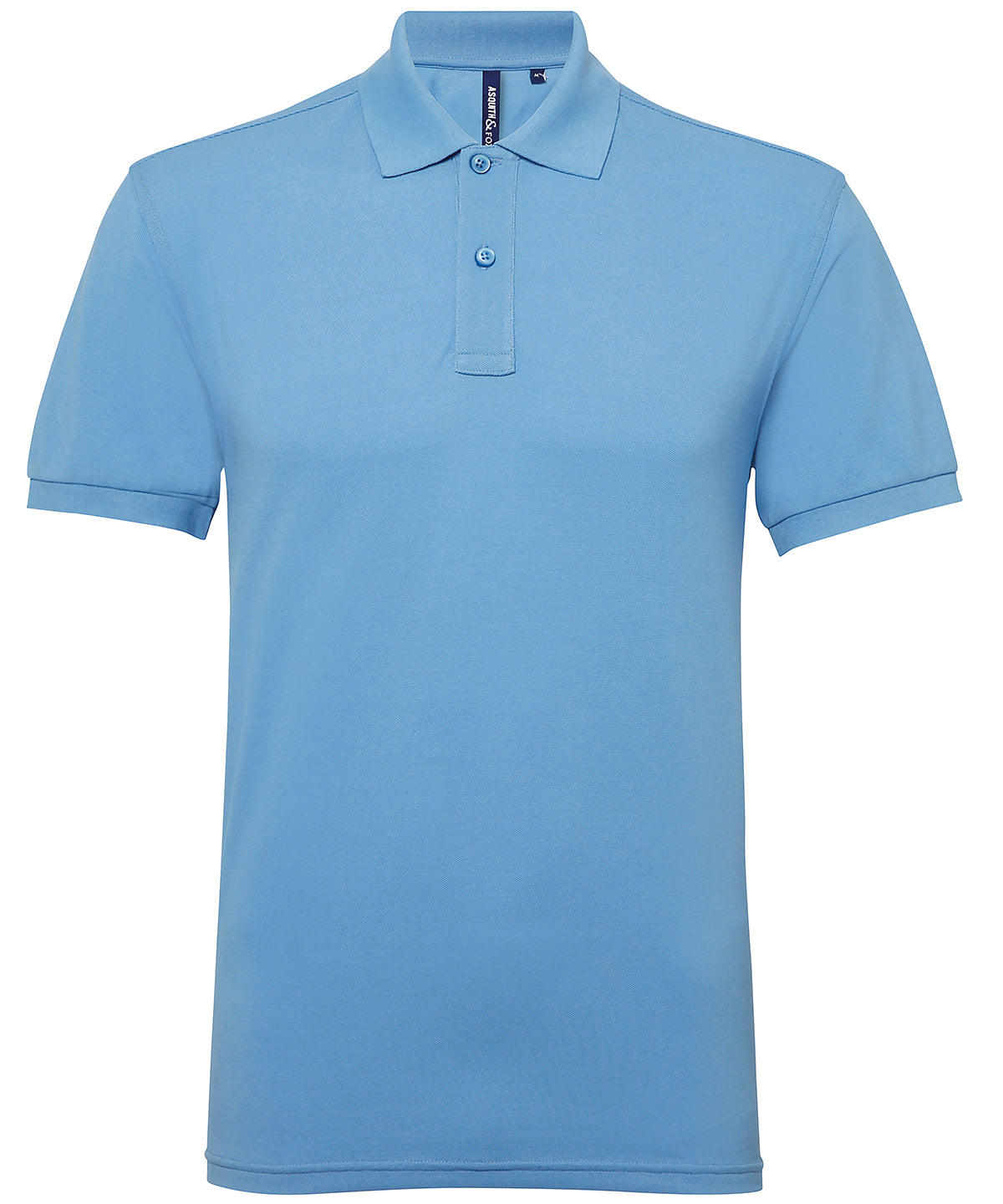 Men’s polycotton blend polo shirt, classic short-sleeve work and casual polo