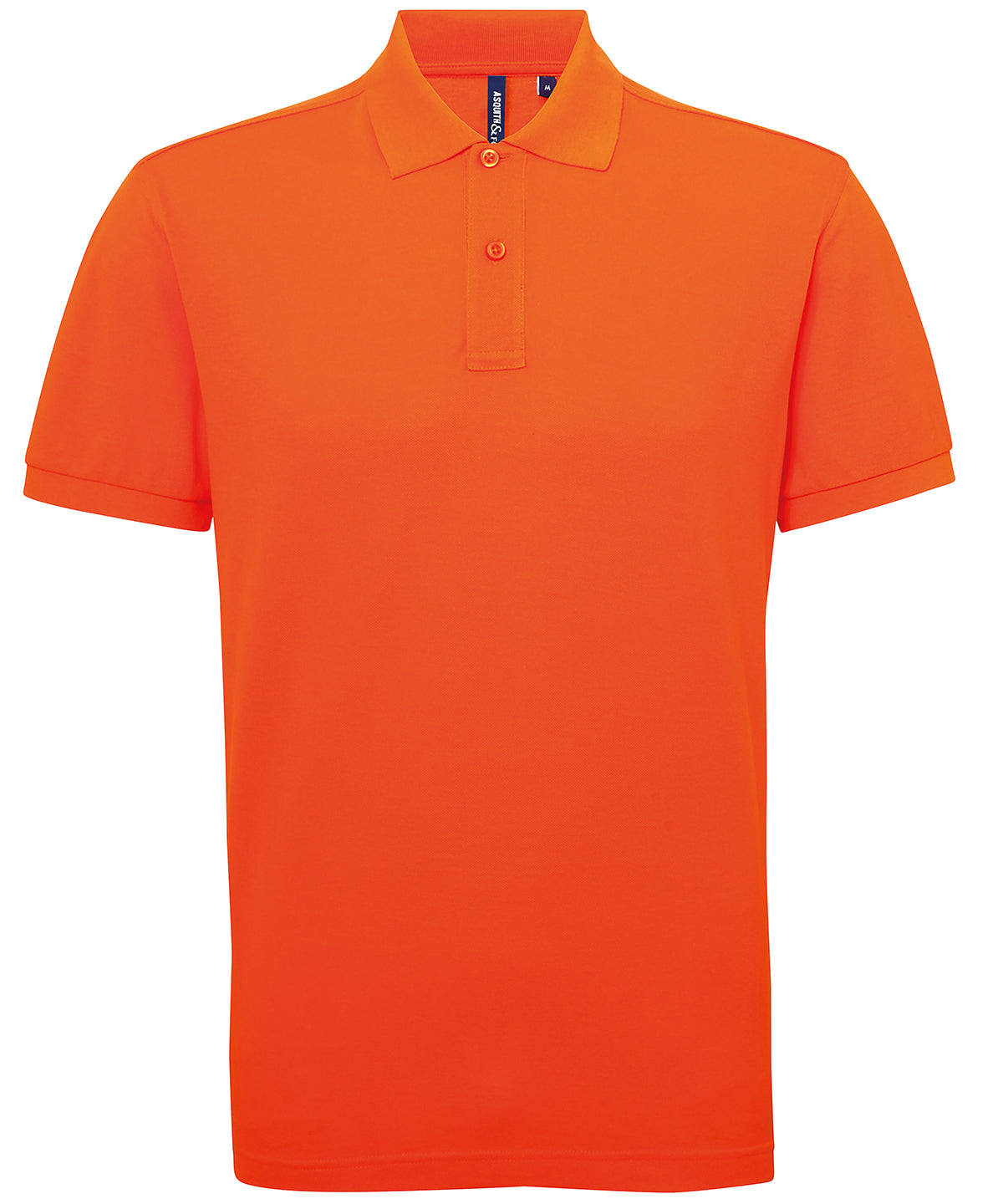 Men’s polycotton blend polo with breathable fabric, classic collar and durable finish