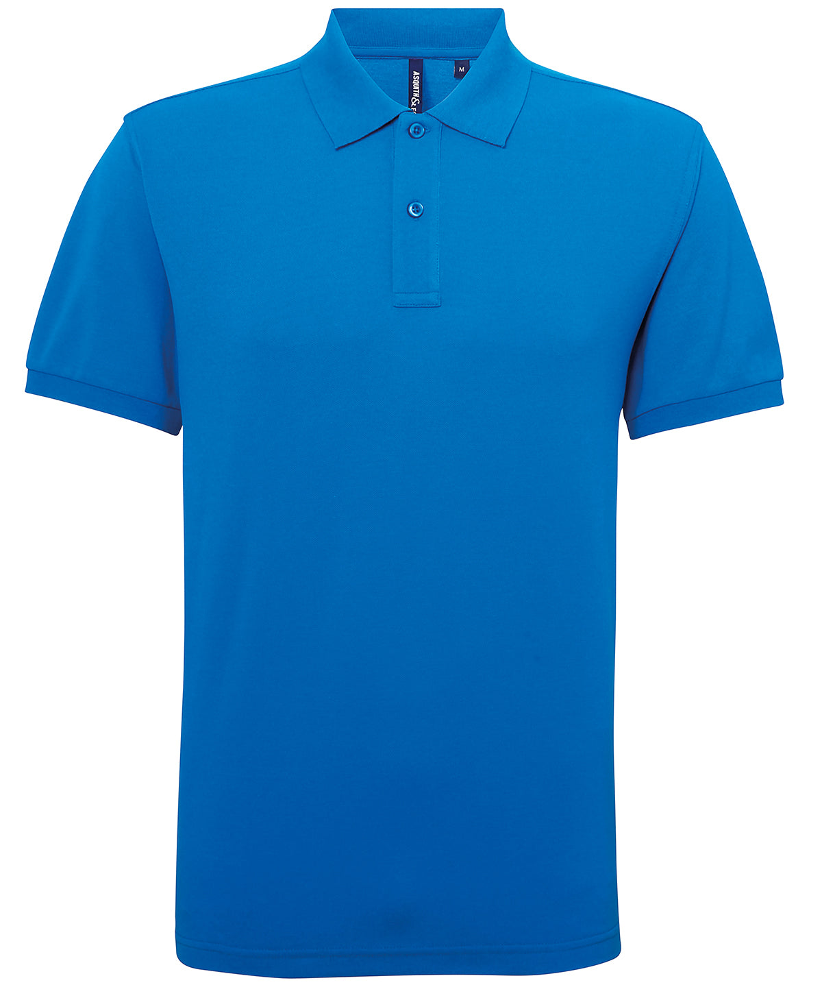 Men’s polycotton blend polo shirt, classic short-sleeve work and casual polo