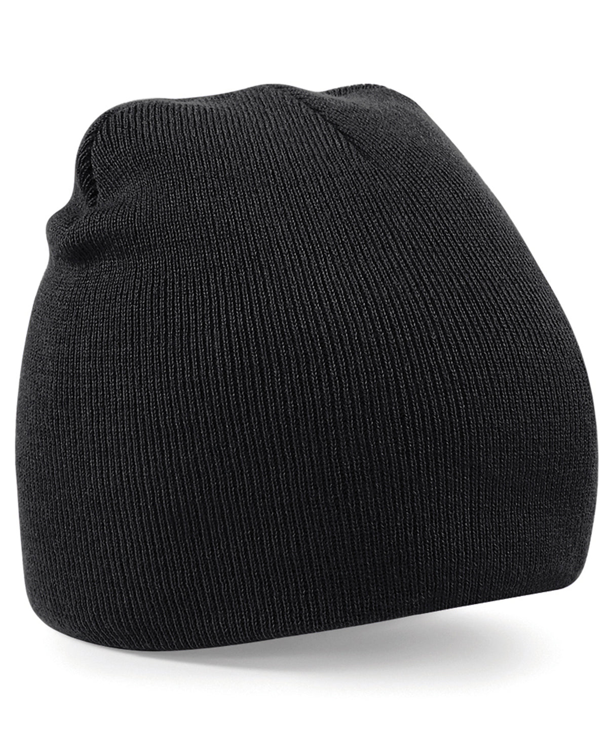 Two-tone pull-on beanie in one size with a stylish and comfortable fit for all-day wear