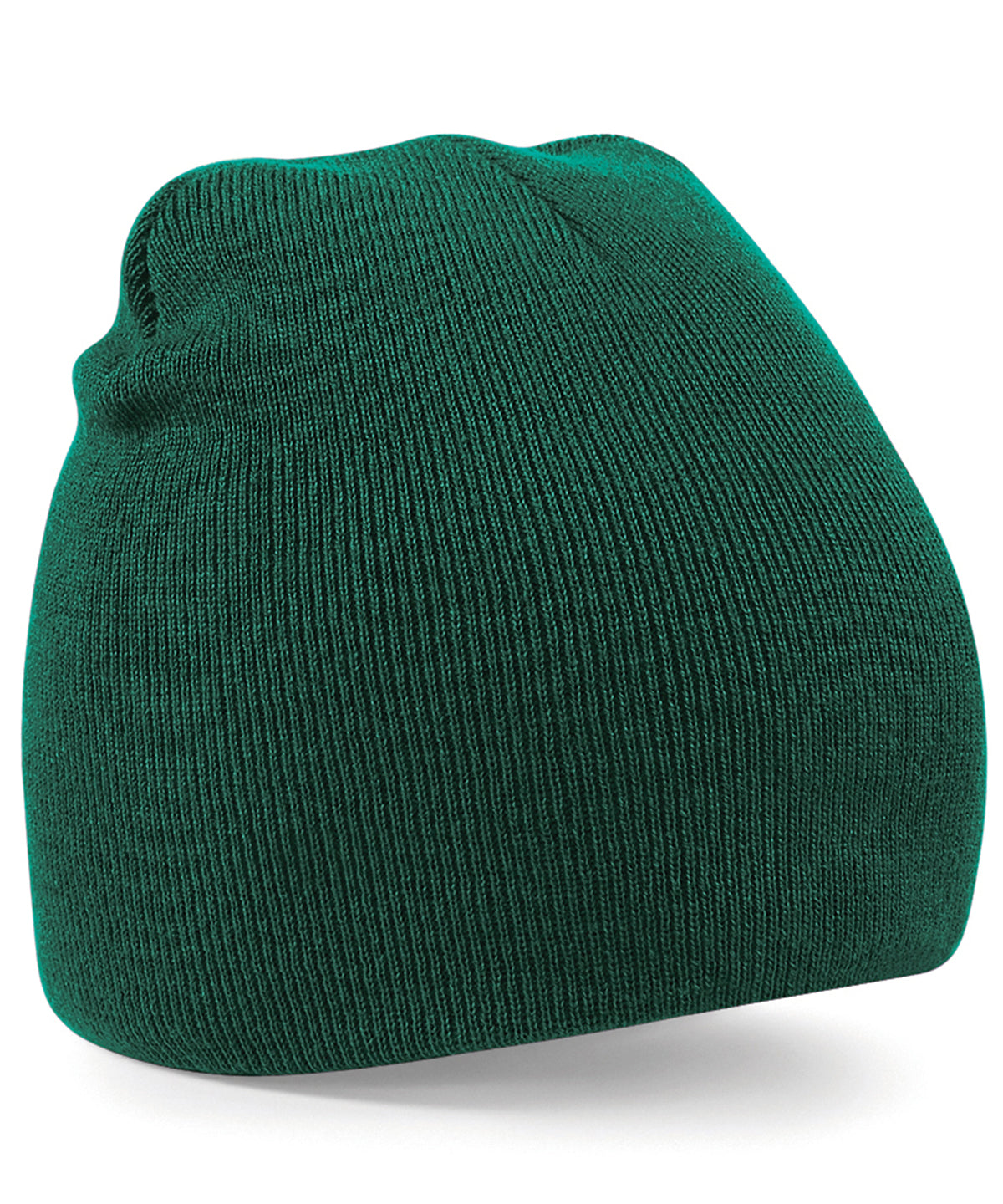 Two-tone pull-on beanie in one size with a stylish and comfortable fit for all-day wear