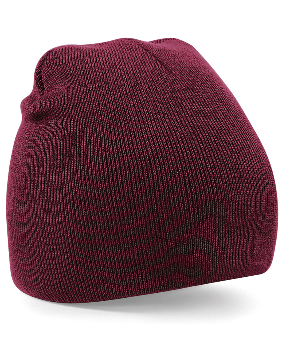 Two-tone pull-on beanie in one size with a stylish and comfortable fit for all-day wear