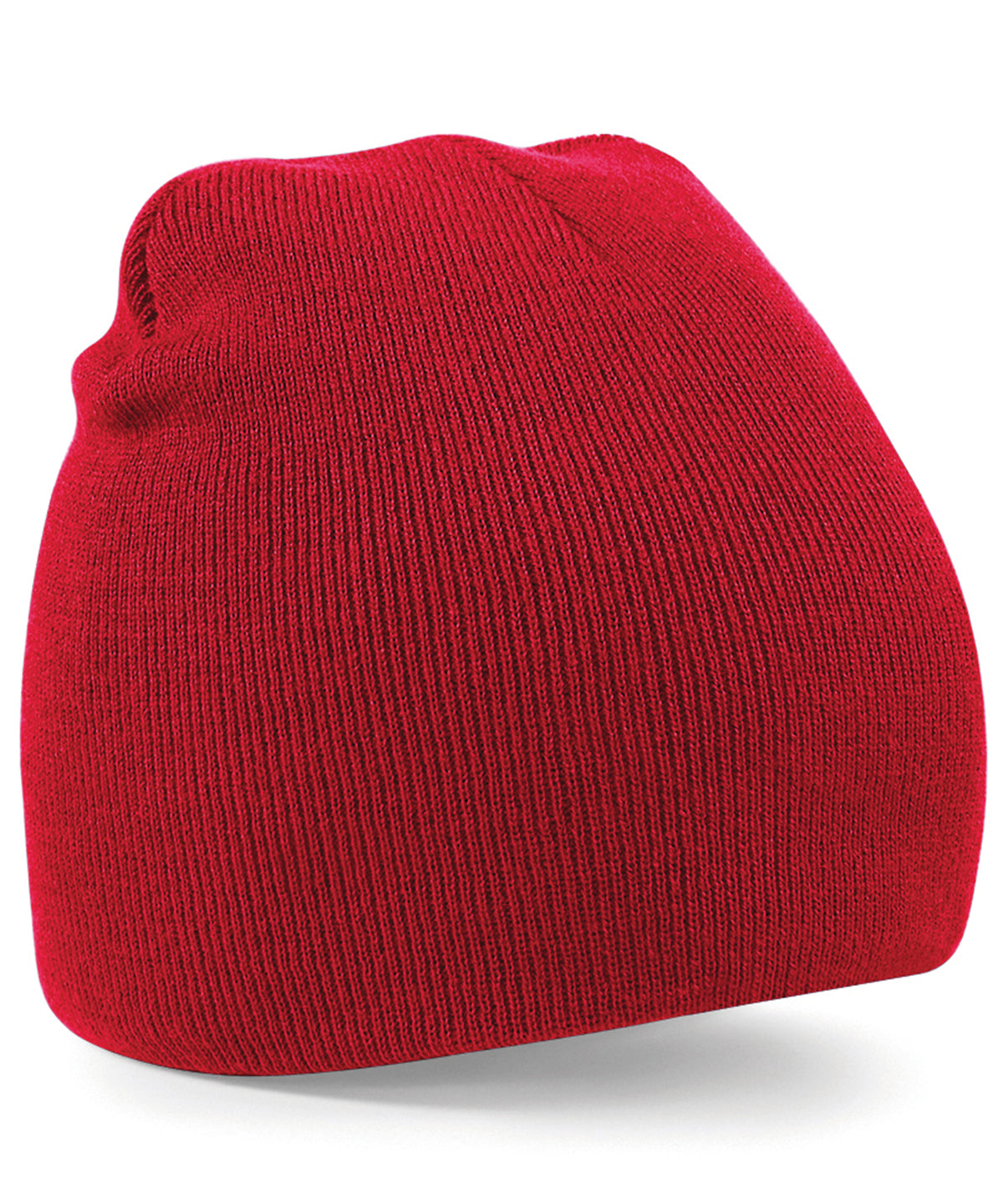 Two-tone pull-on beanie in one size with a stylish and comfortable fit for all-day wear