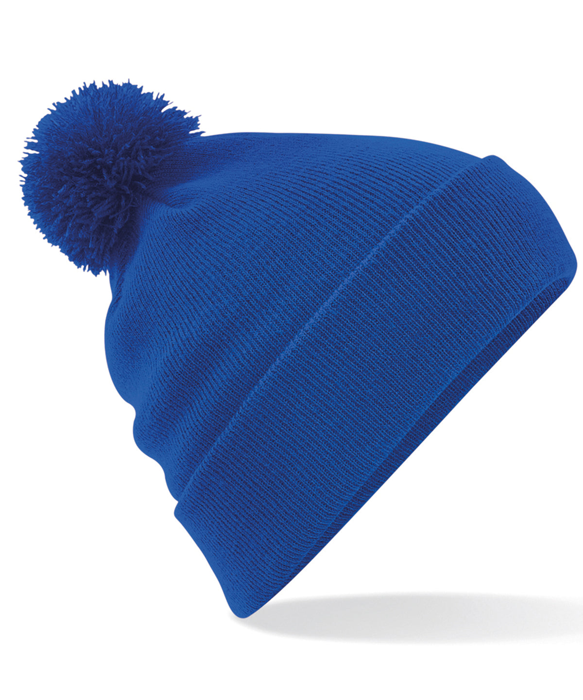 Original Pom Pom Beanie - One Size Classic Knit Hat with Soft Pom Pom Detail