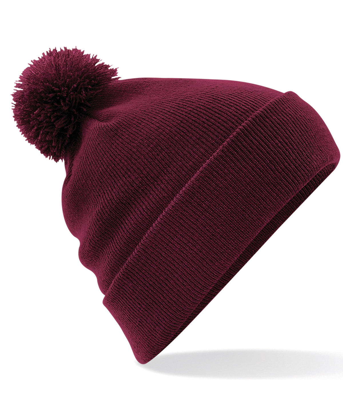 Original Pom Pom Beanie - One Size Classic Knit Hat with Soft Pom Pom Detail