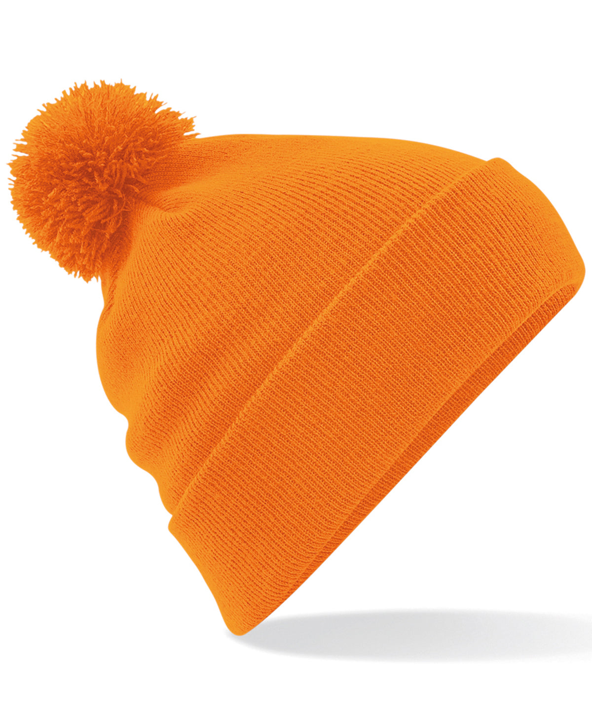 Original Pom Pom Beanie - One Size Classic Knit Hat with Soft Pom Pom Detail