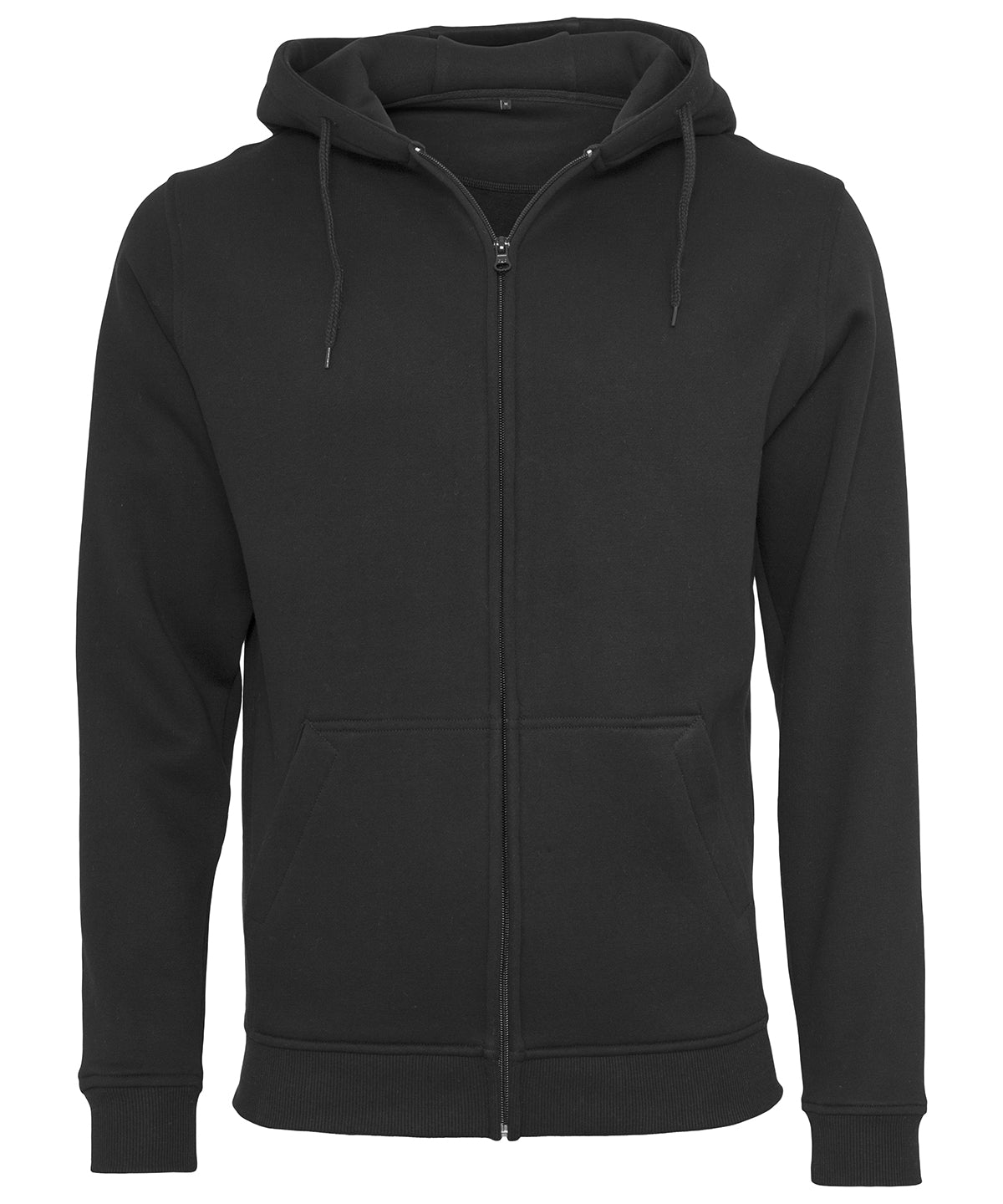 Heavy zip hoodie - M - Black