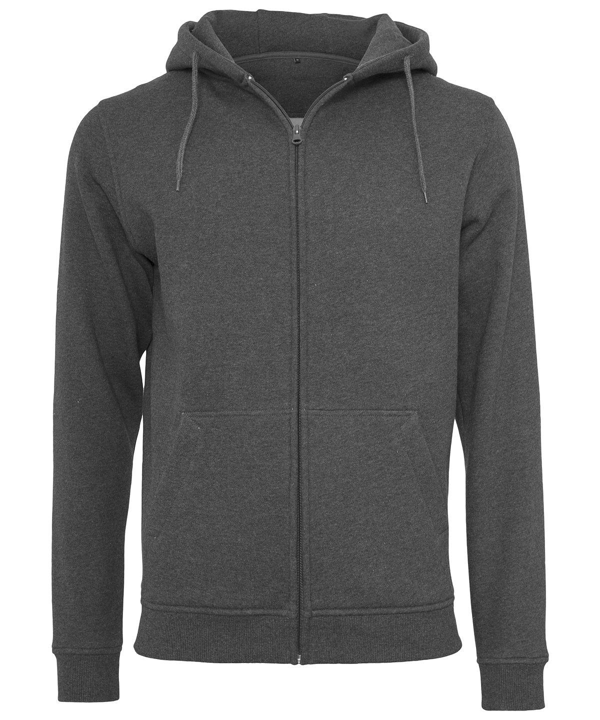 Heavy zip hoodie - 4XL - Charcoal