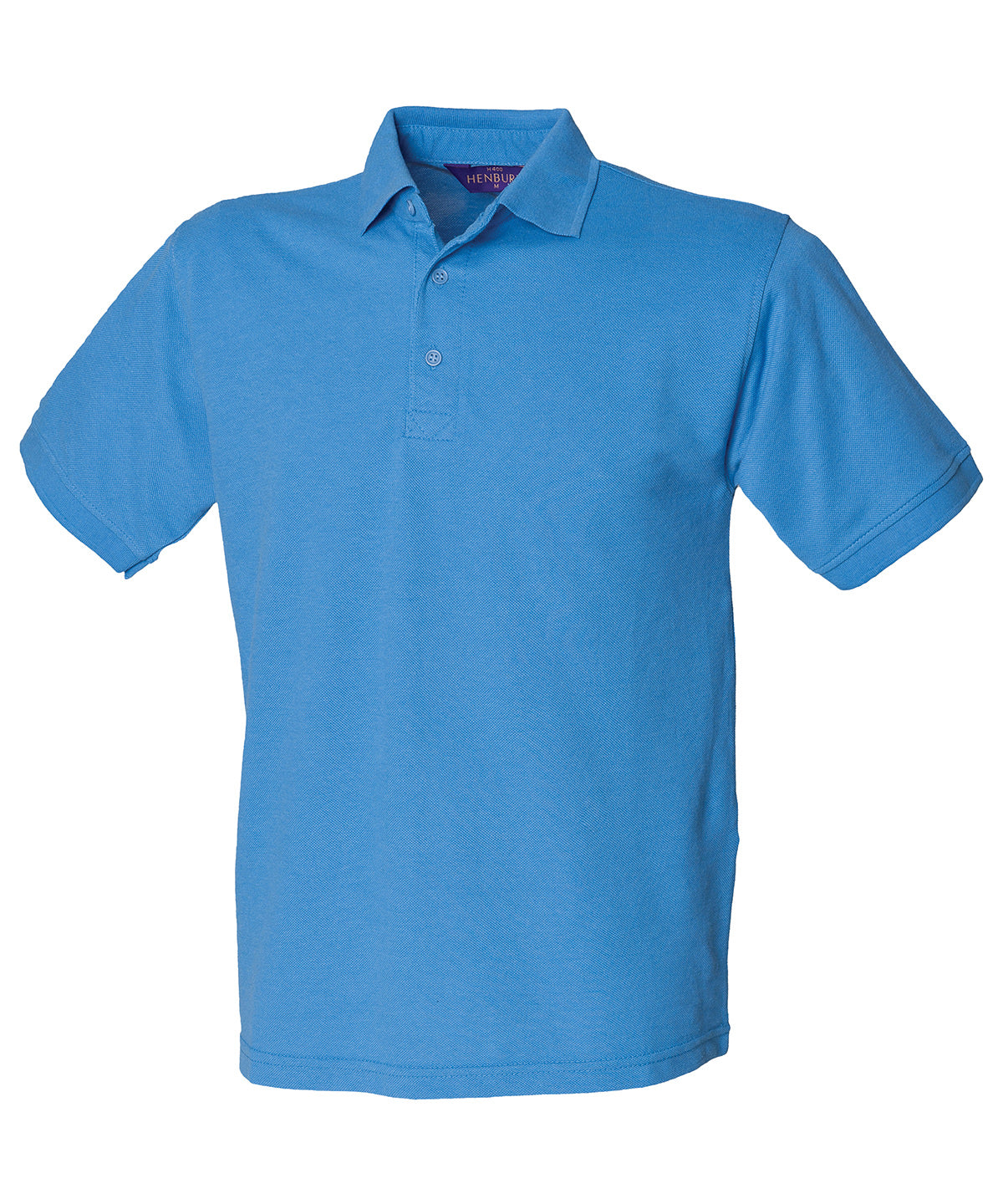 65/35 Classic piqué polo shirt - 2XL - Mid Blue