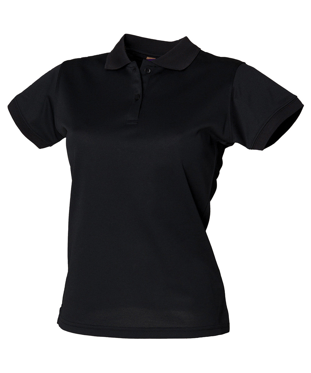 Women's Coolplus® polo shirt - 2XL - Black
