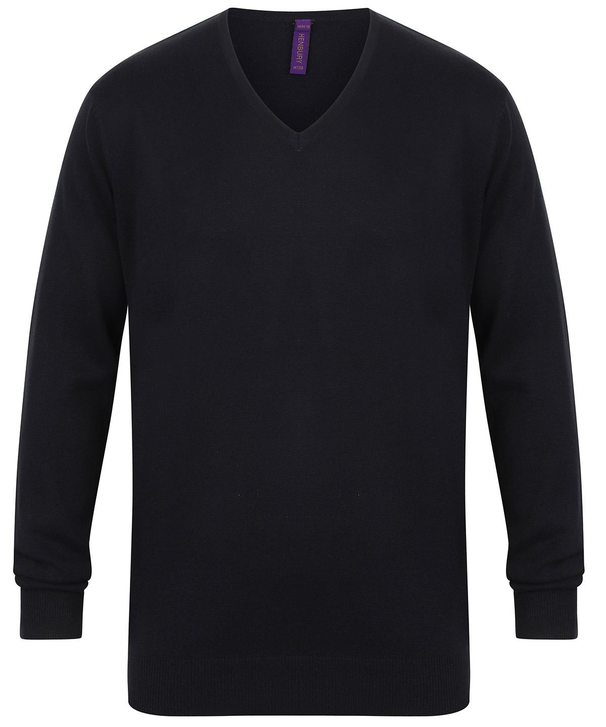 12 Gauge V-Neck Jumper in Classic Colors and Sizes for Comfortable Wear