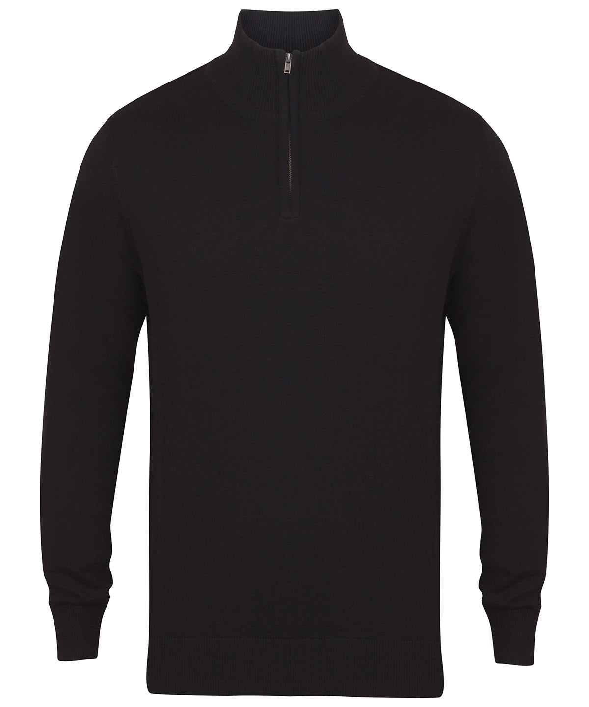 ¼ Zip Jumper in Navy, Grey Marl, and Black Available in Multiple Sizes