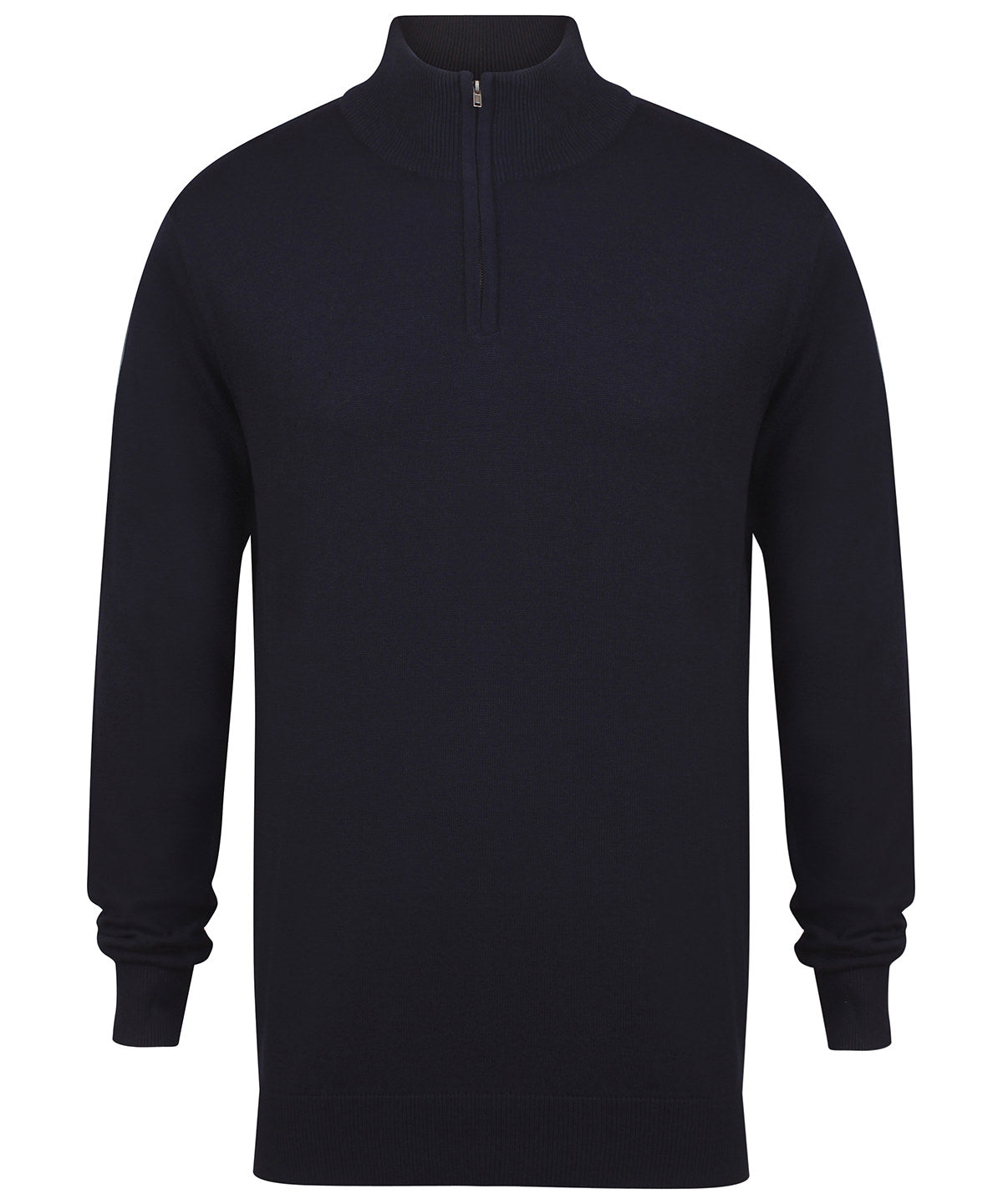 ¼ Zip Jumper in Navy, Grey Marl, and Black Available in Multiple Sizes
