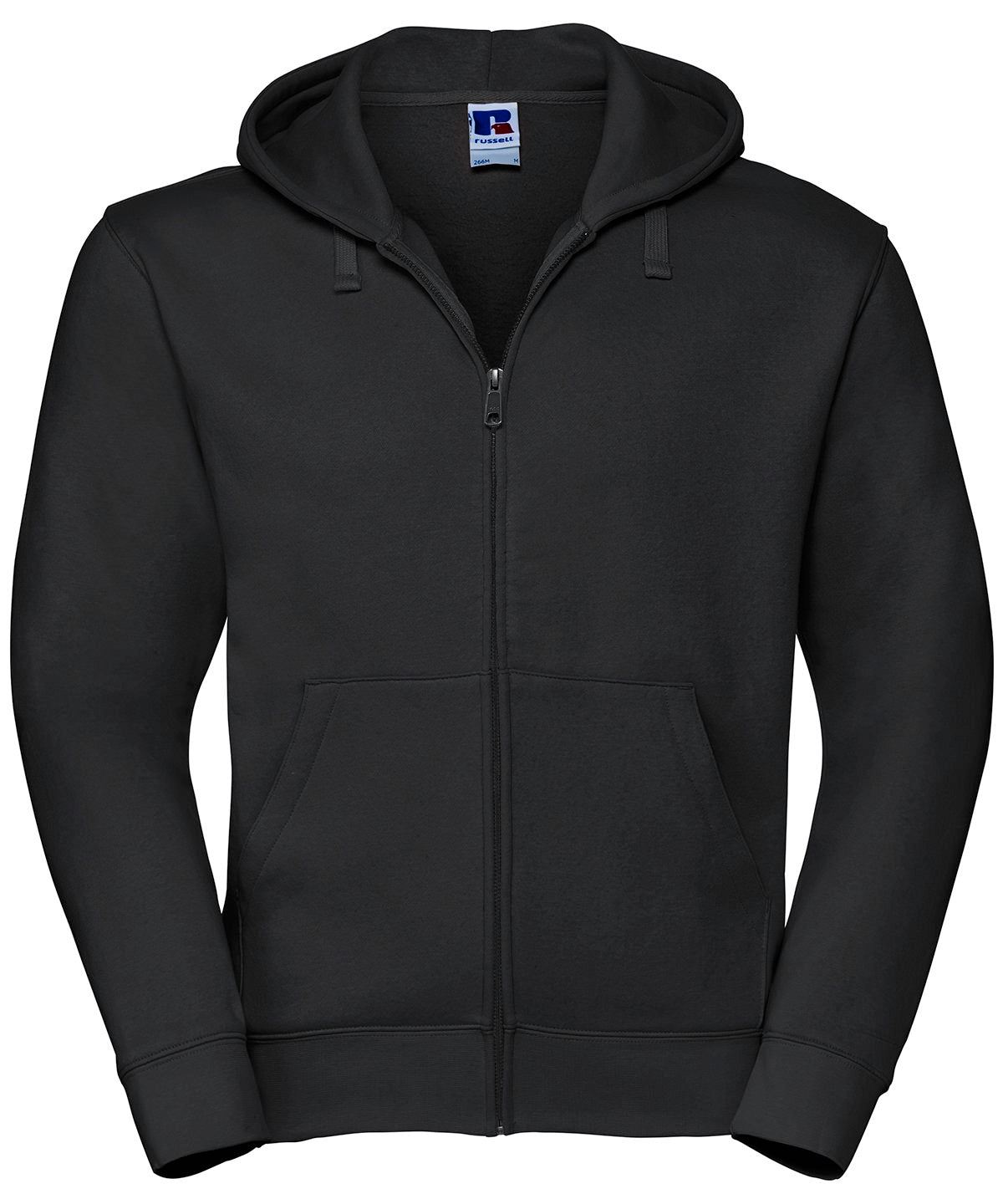 Authentic zipped hooded sweat - 2XL - Black*†