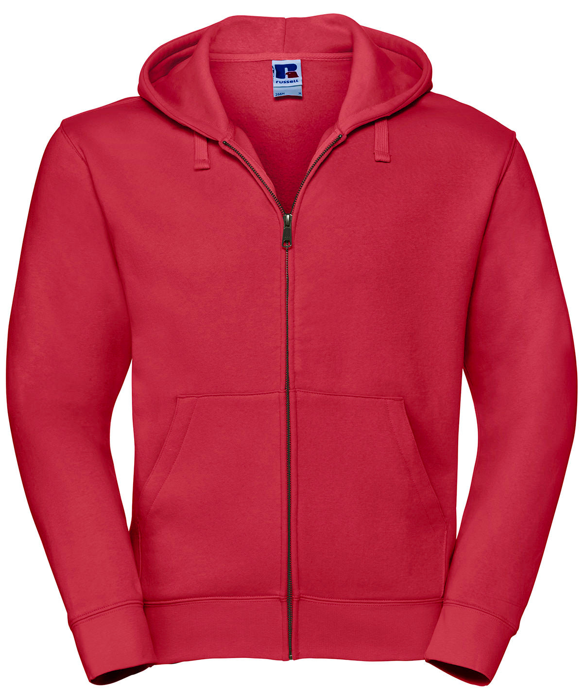 Authentic zipped hooded sweat - 2XL - Classic Red