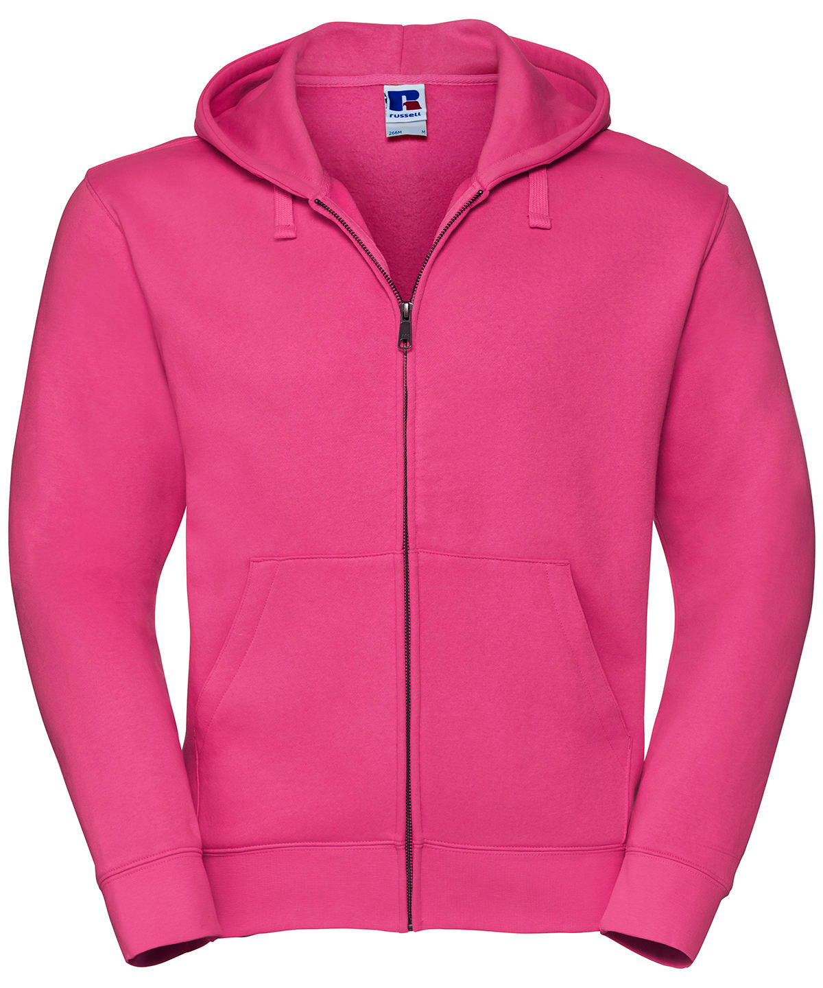 Authentic zipped hooded sweat - XL - Fuchsia