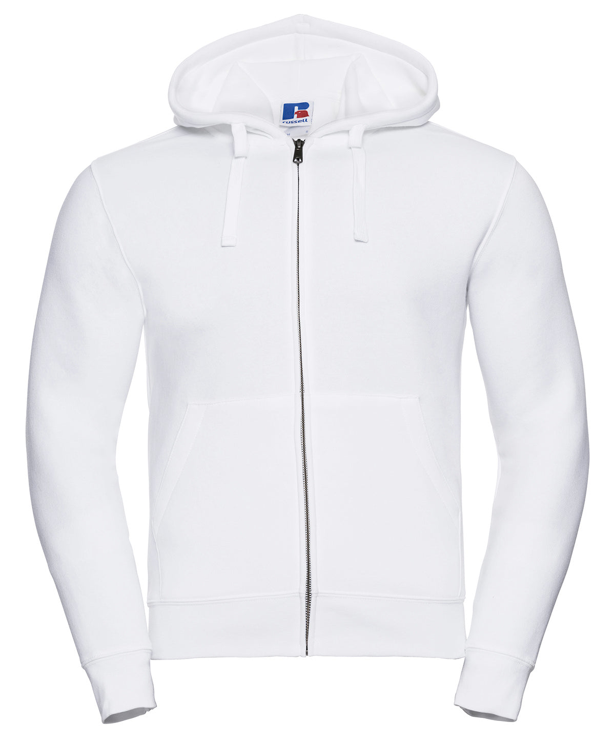 Authentic zipped hooded sweat - 2XL - White