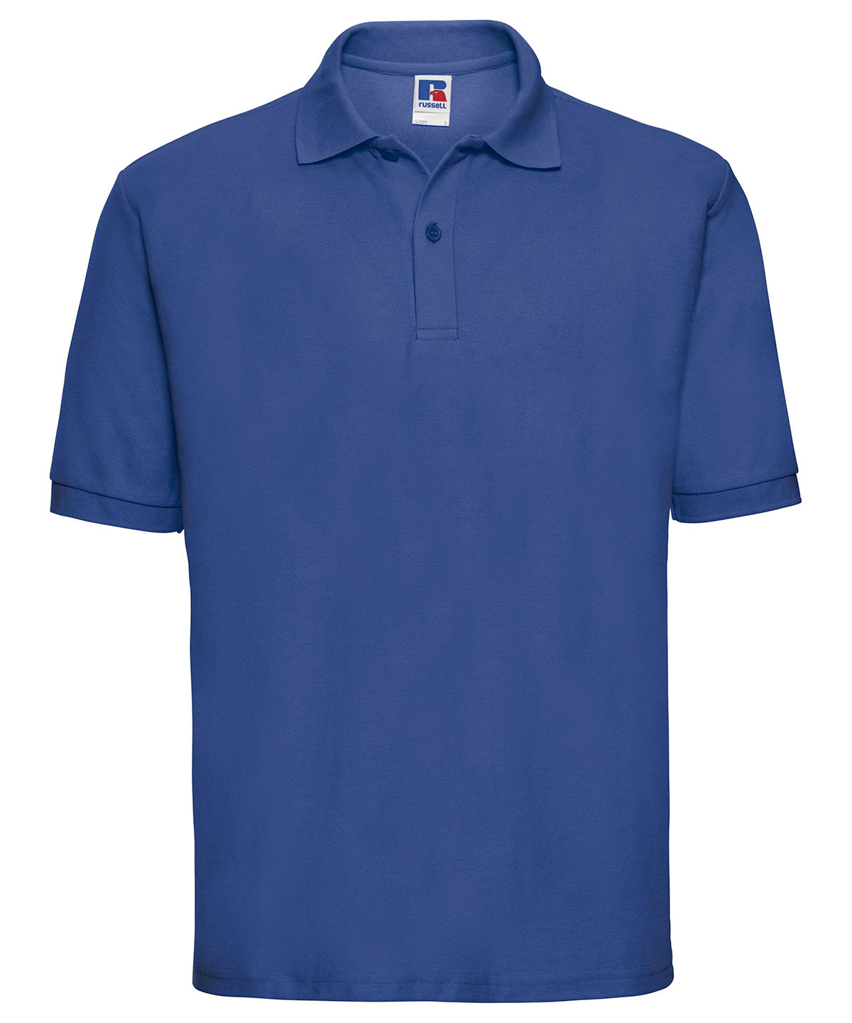 Classic polycotton polo - S - Bright Royal*†