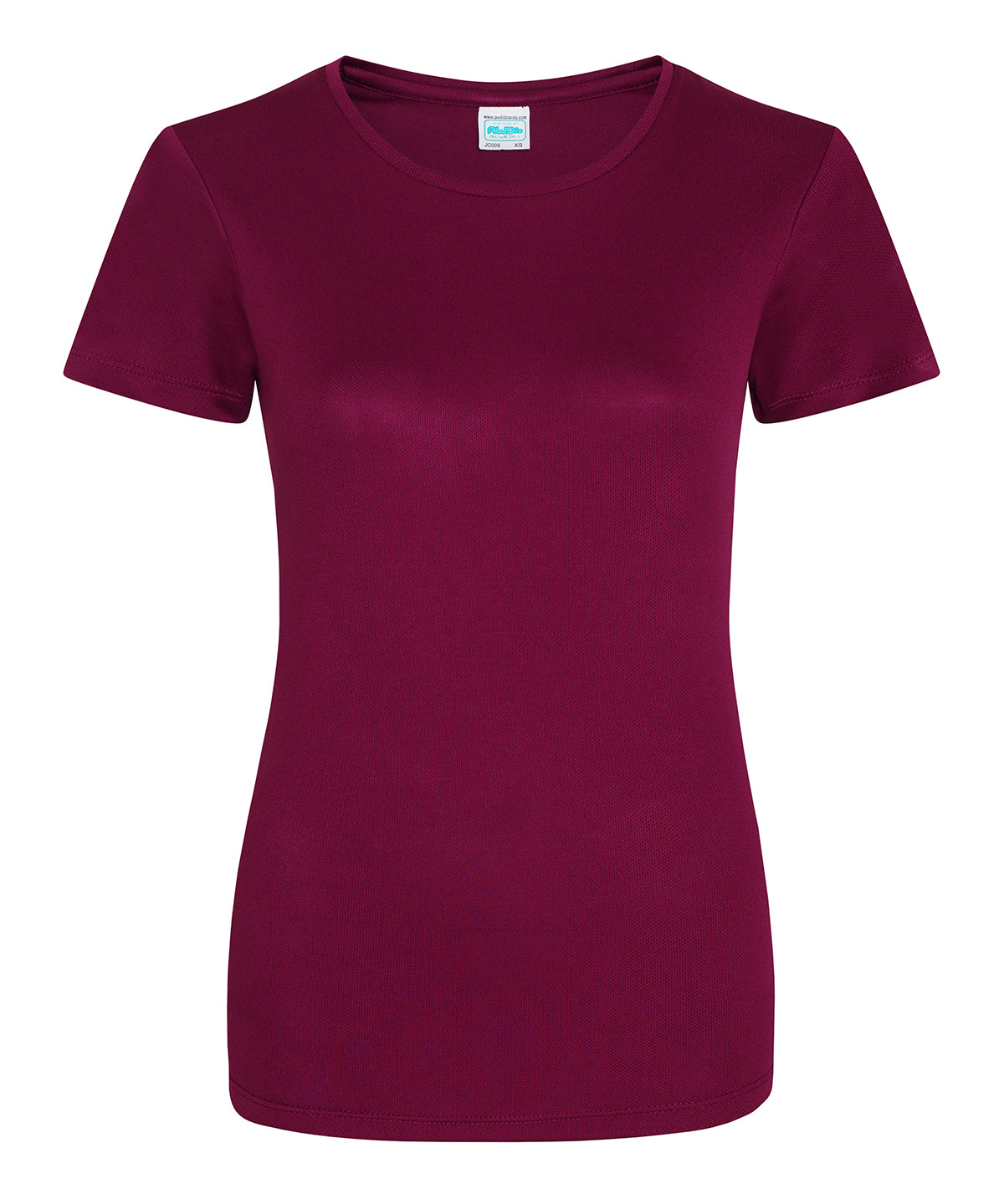 Women's cool T - S - Burgundy