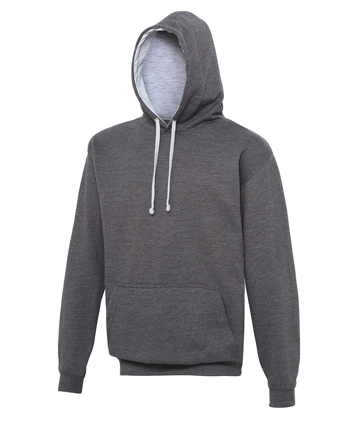 Varsity hoodie - XL - Charcoal/Heather Grey