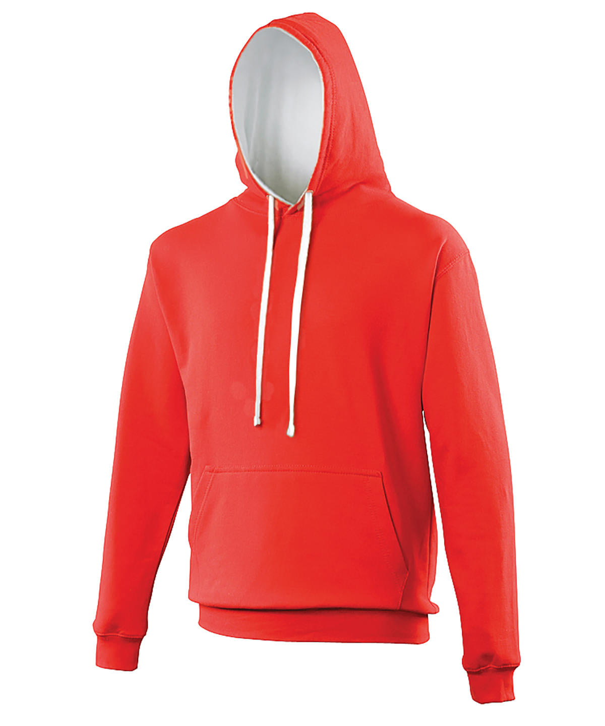 Varsity hoodie - XL - Fire Red/Arctic White