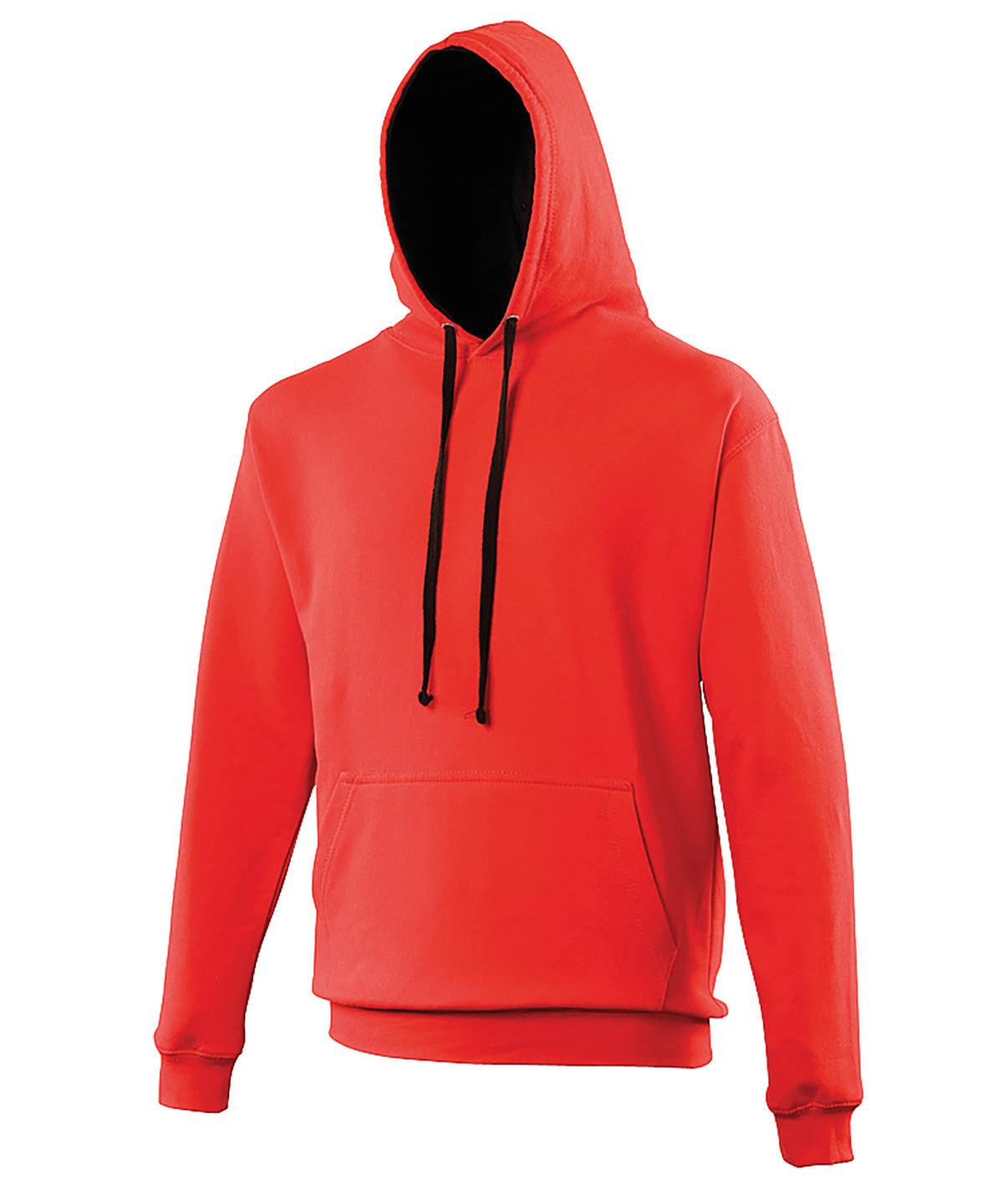 Varsity hoodie - S - Fire Red/Jet Black*
