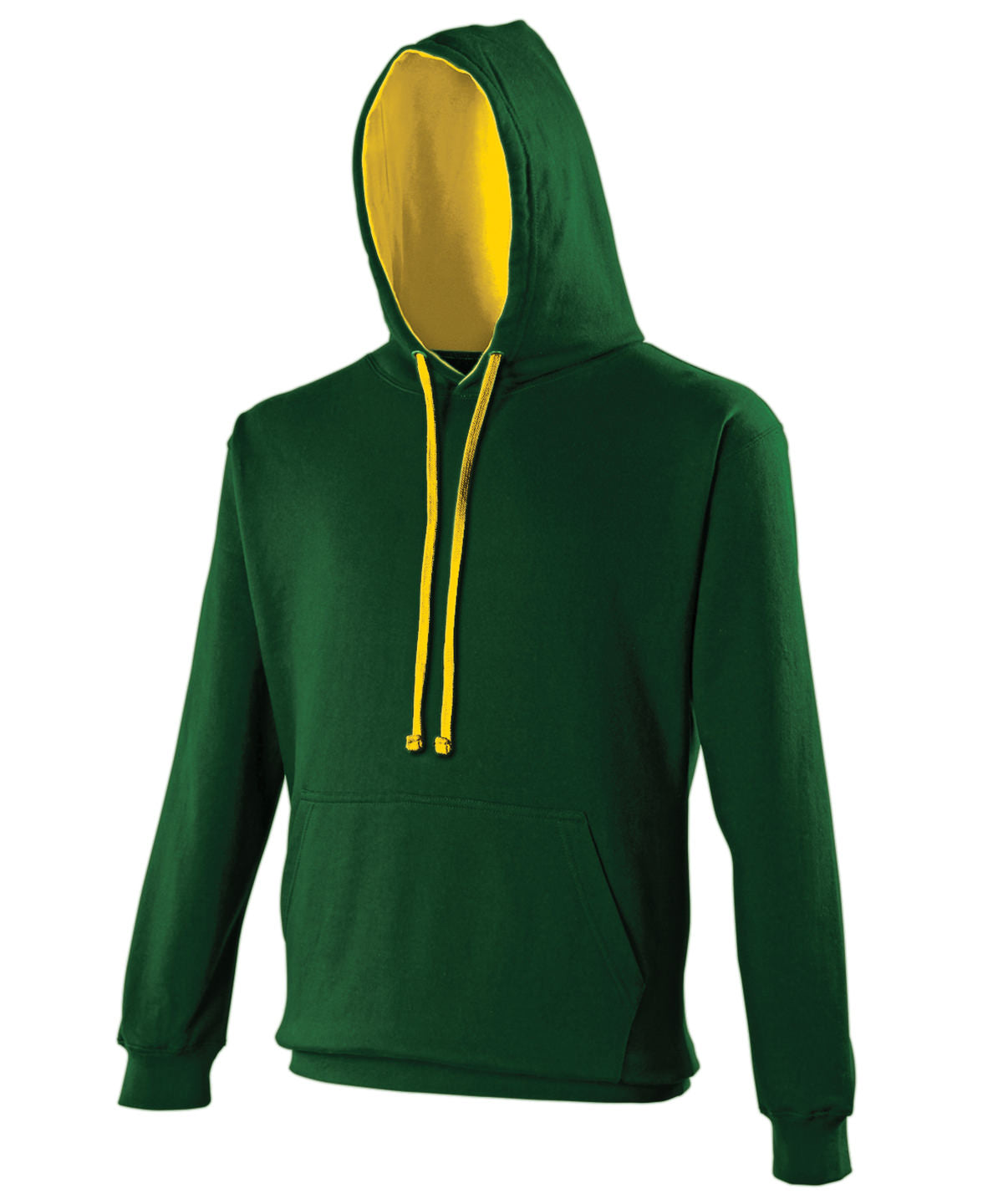 Varsity hoodie - 2XL - Forest Green/Gold