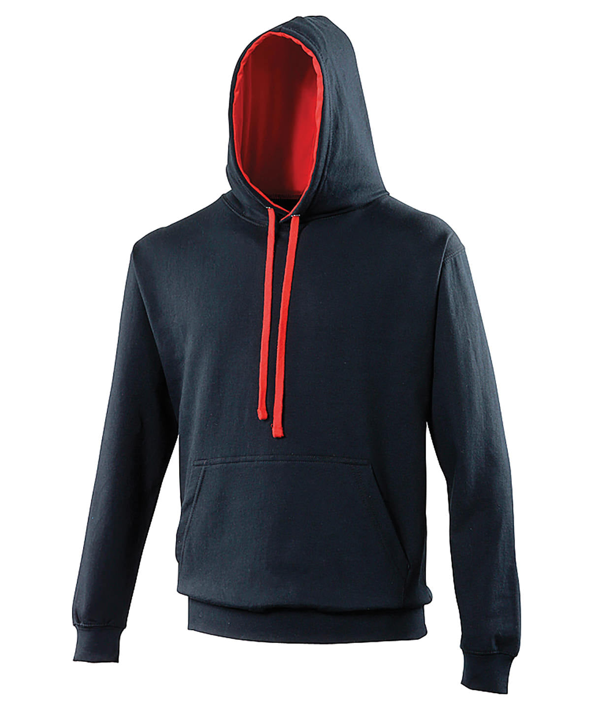 Varsity hoodie - 2XL - New French Navy/Fire Red†*